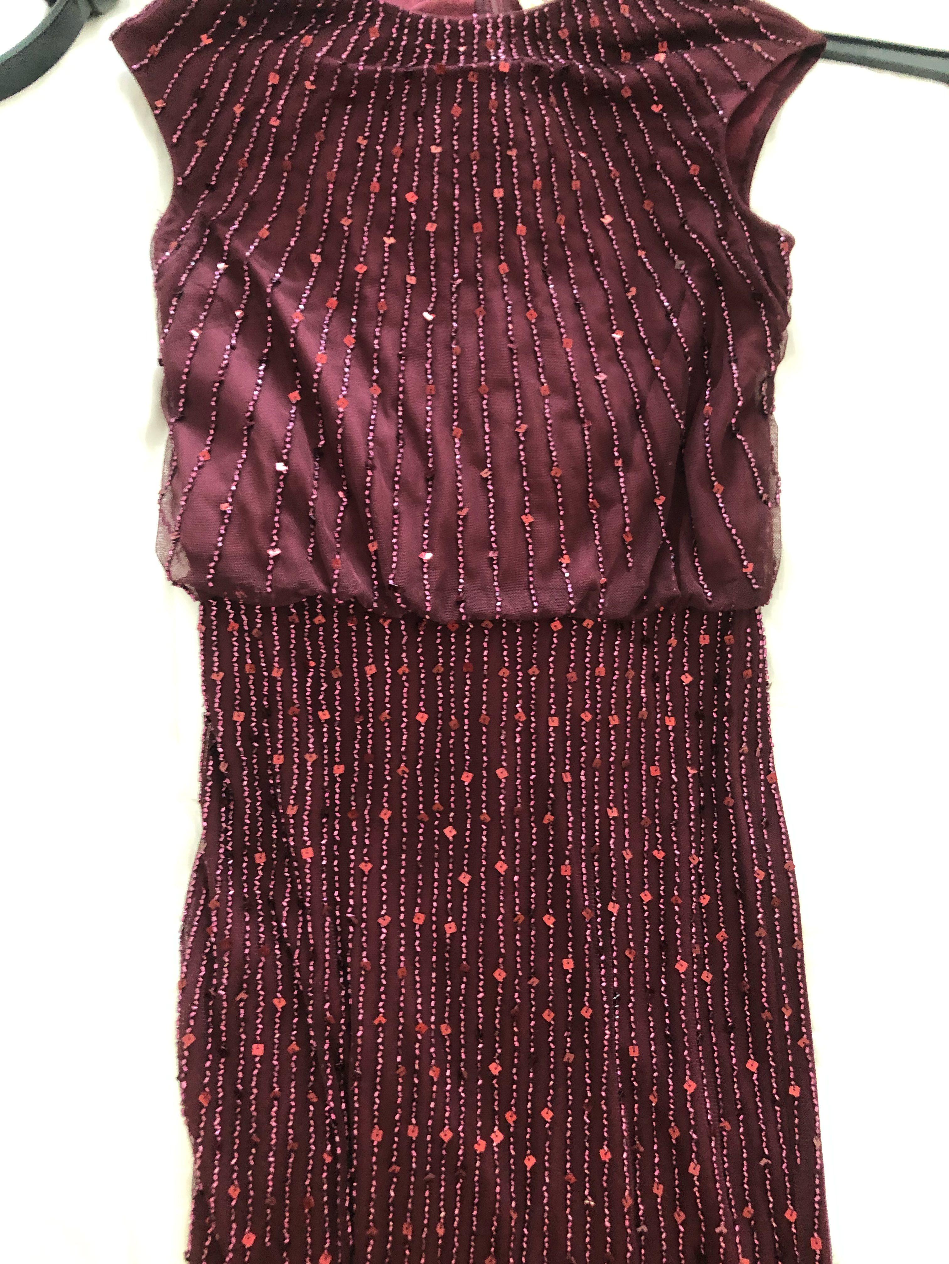 vestido de noche lace and beads — foto 4 de 4