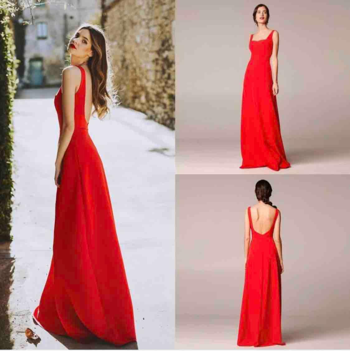 Vestido invitadas largo Lacroix BCN La Croixé — foto 1 de 6