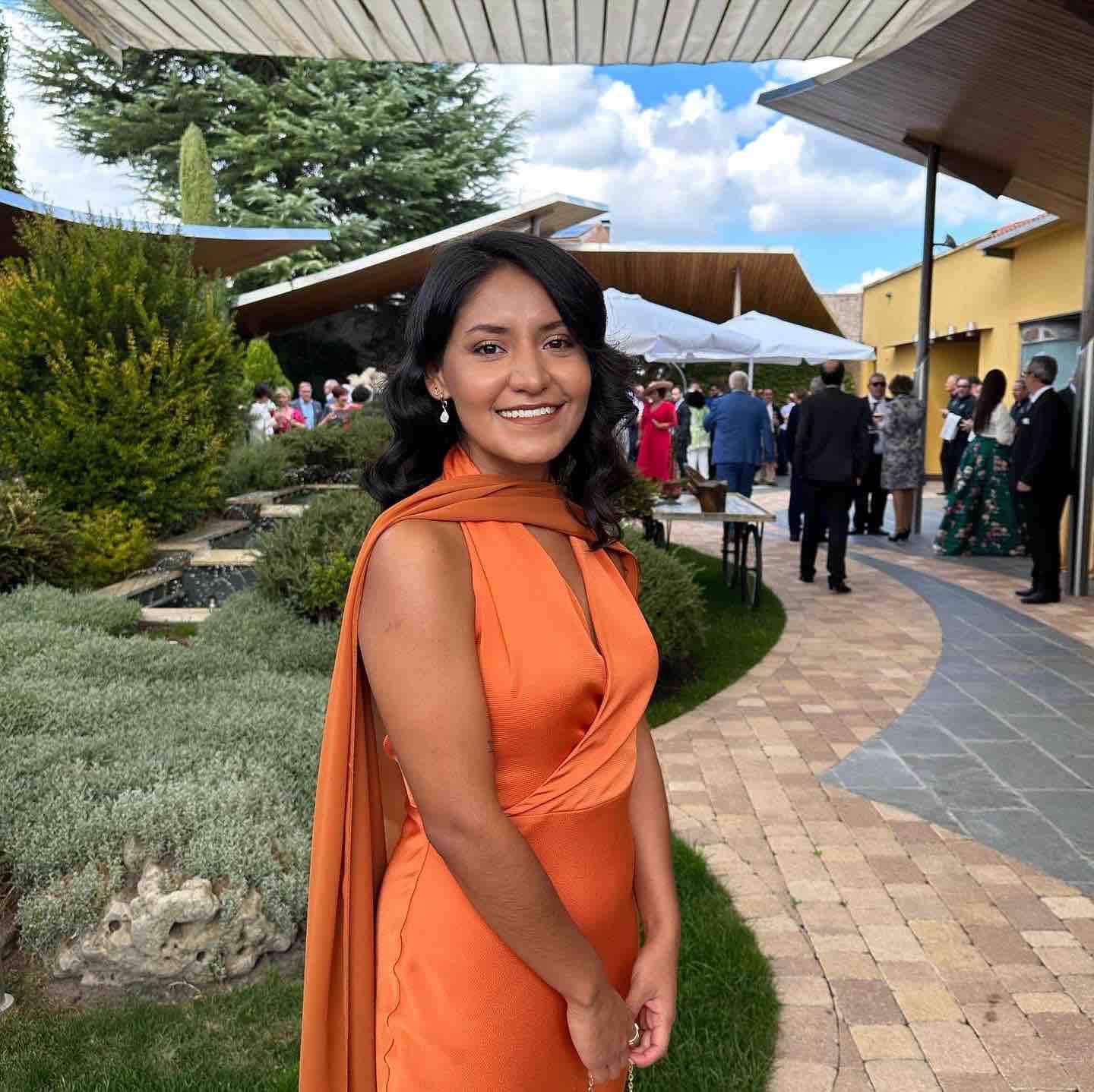 Vestido boda o graduaciones naranja caldera Lady Pipa — foto 3 de 3