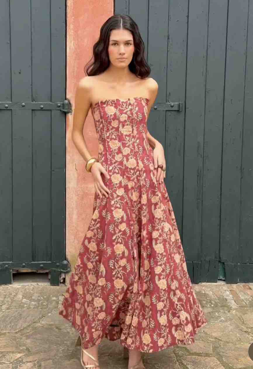 Alquiler Vestido flores boda | Jointy