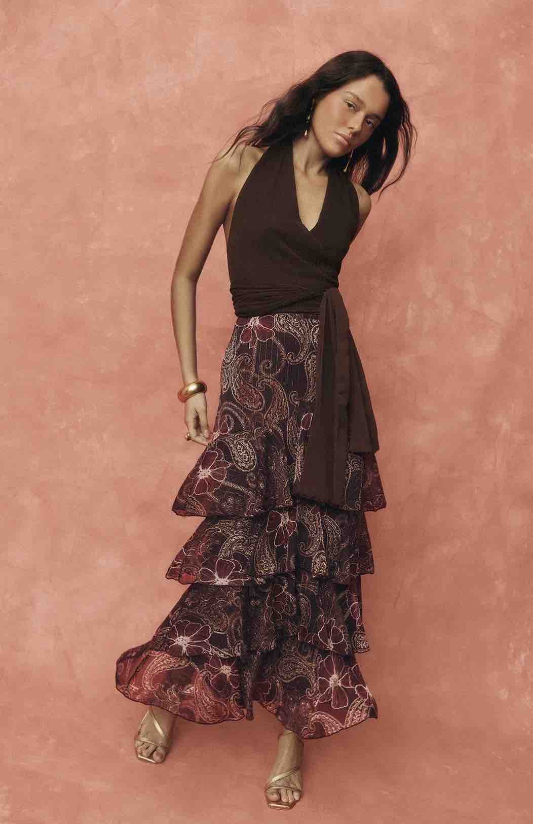 Conjunto blusa y falda Baymo — foto 1 de 6