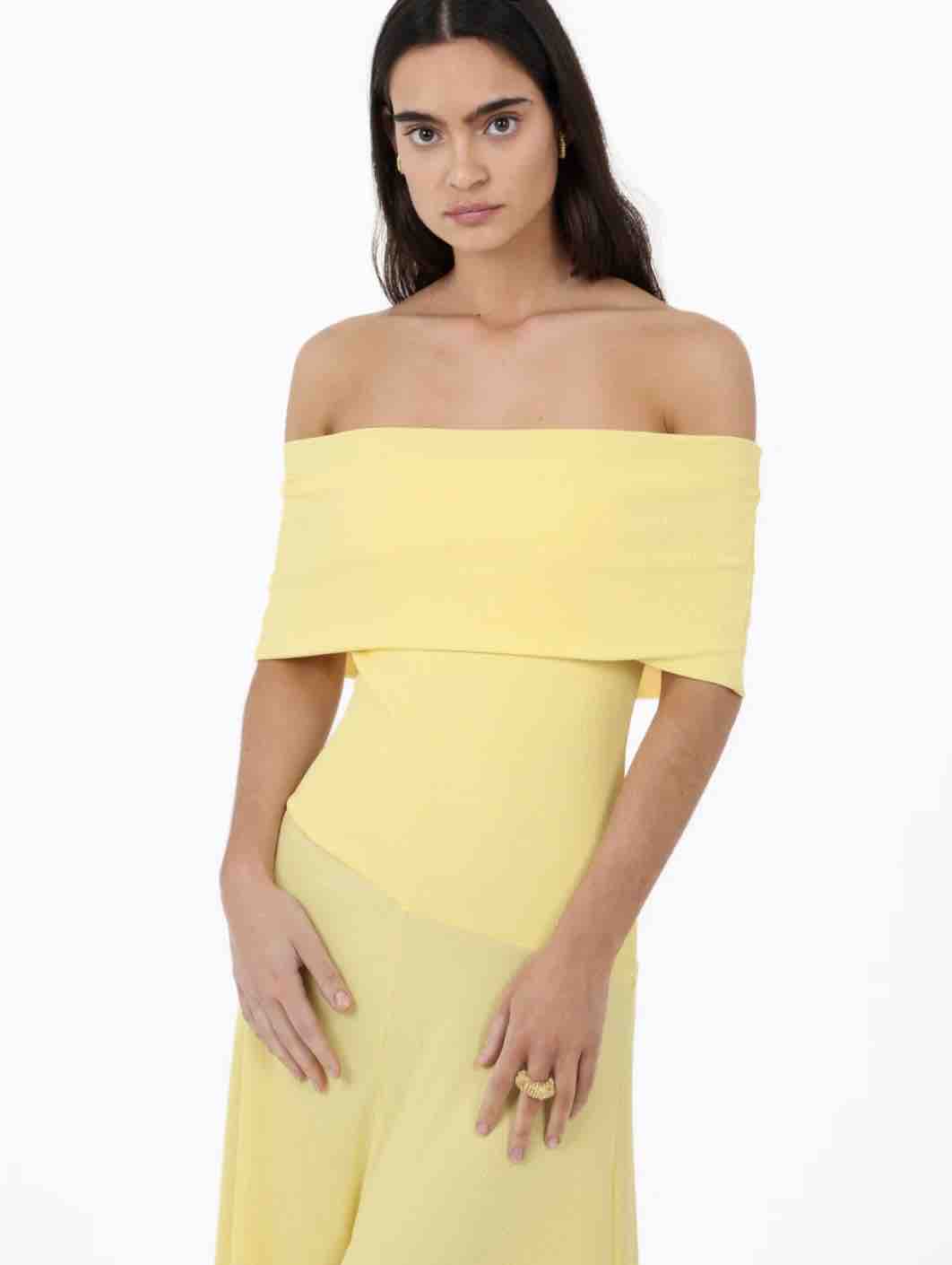 Vestido laagam amarillo — foto 3 de 3