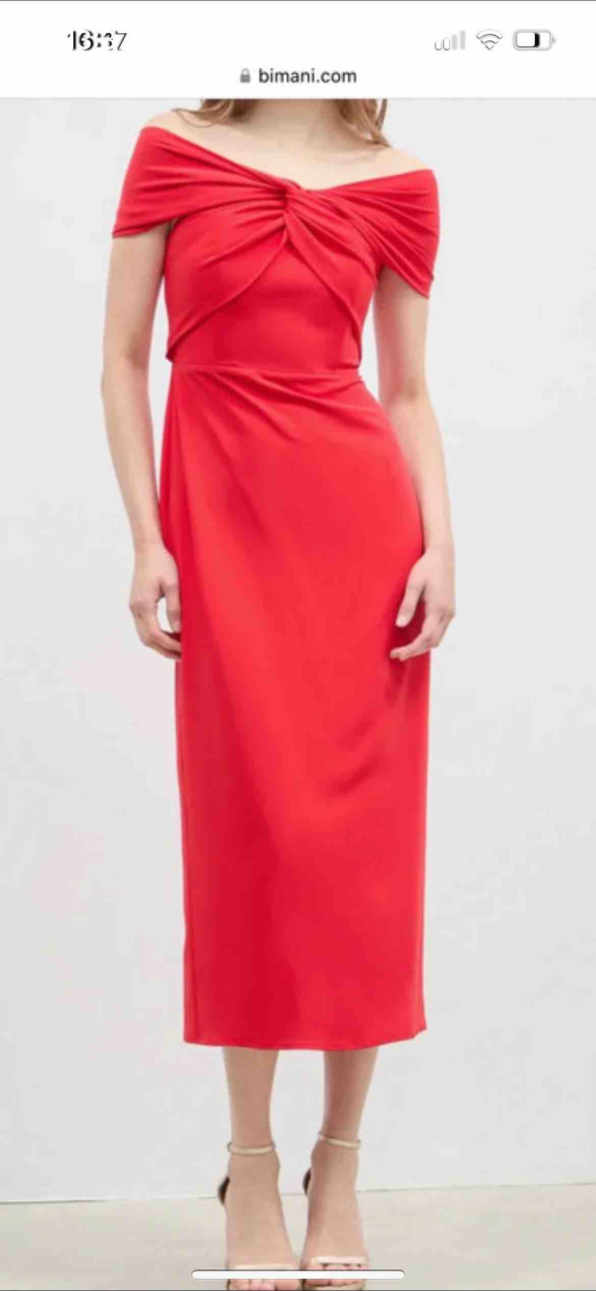Vestido Rojo Bimani — foto 3 de 3