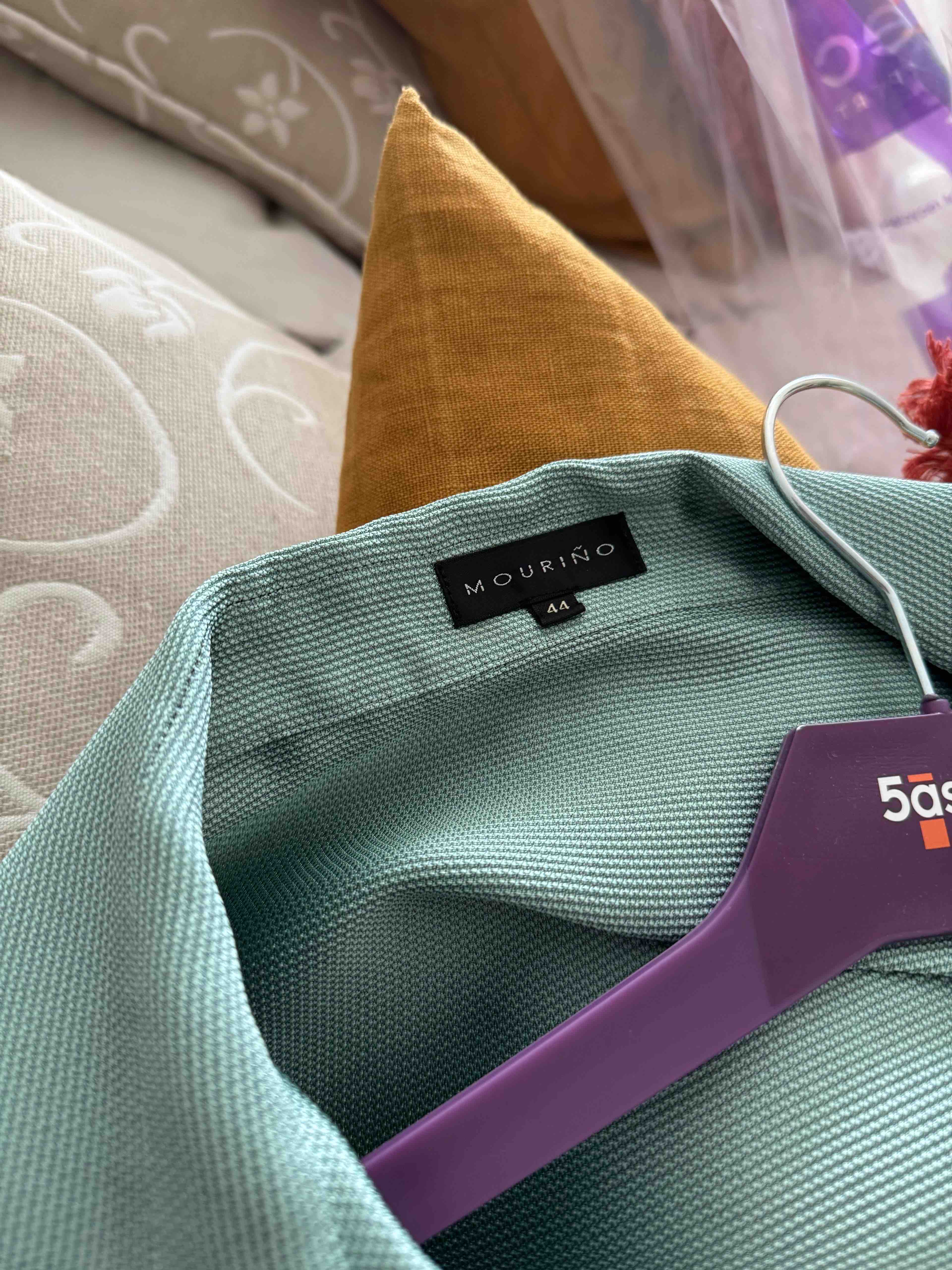 Vestido Mouriño azul y verde, talla L, en alquiler — foto 4 de 4