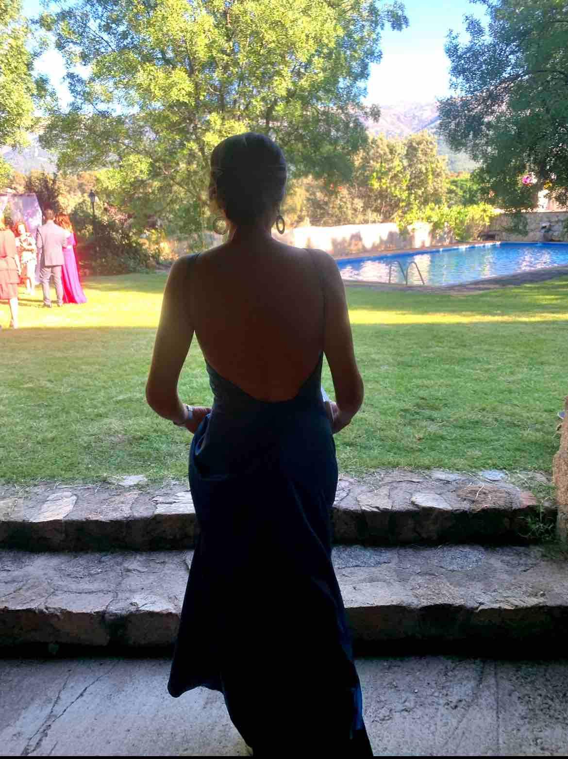 Vestido halter azul The are — foto 2 de 2