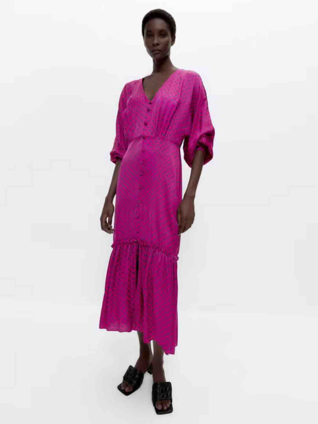 Vestido lunares Uterqüe — foto 5 de 6