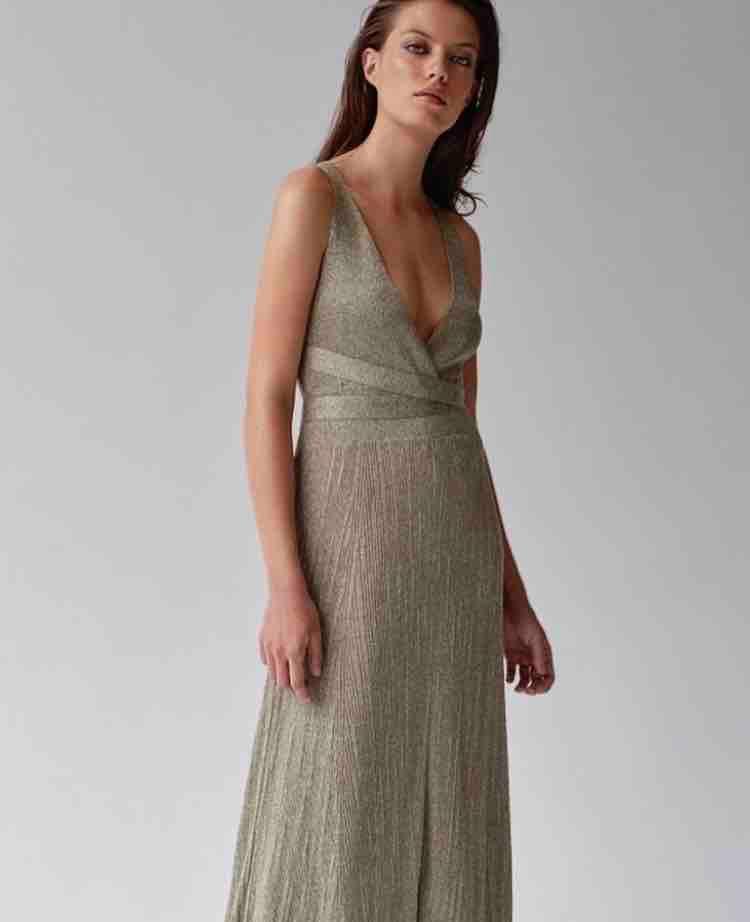 Vestido largo de punto Vezavena — foto 1 de 6
