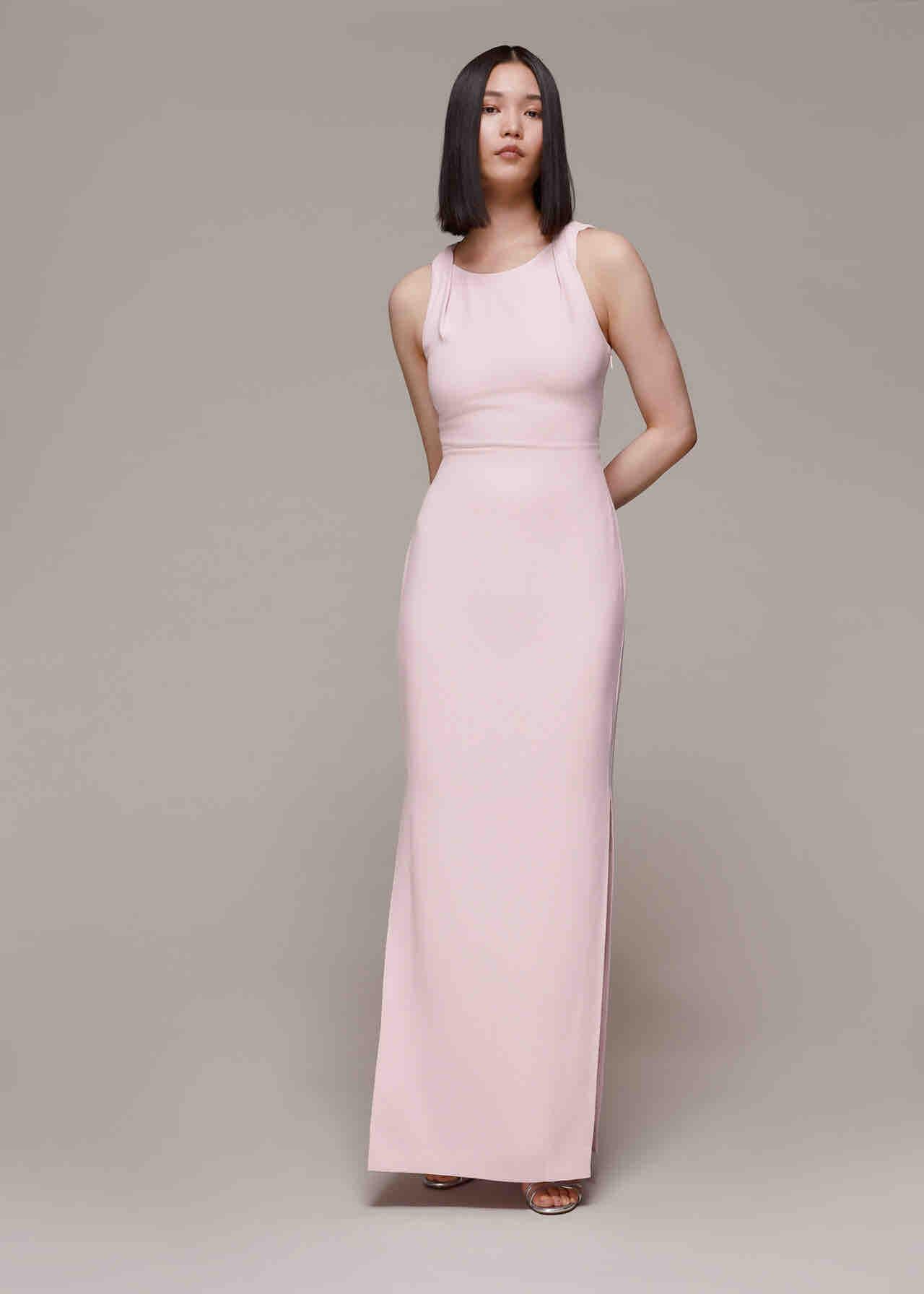 TIE BACK MAXI DRESS Whistles — foto 1 de 6