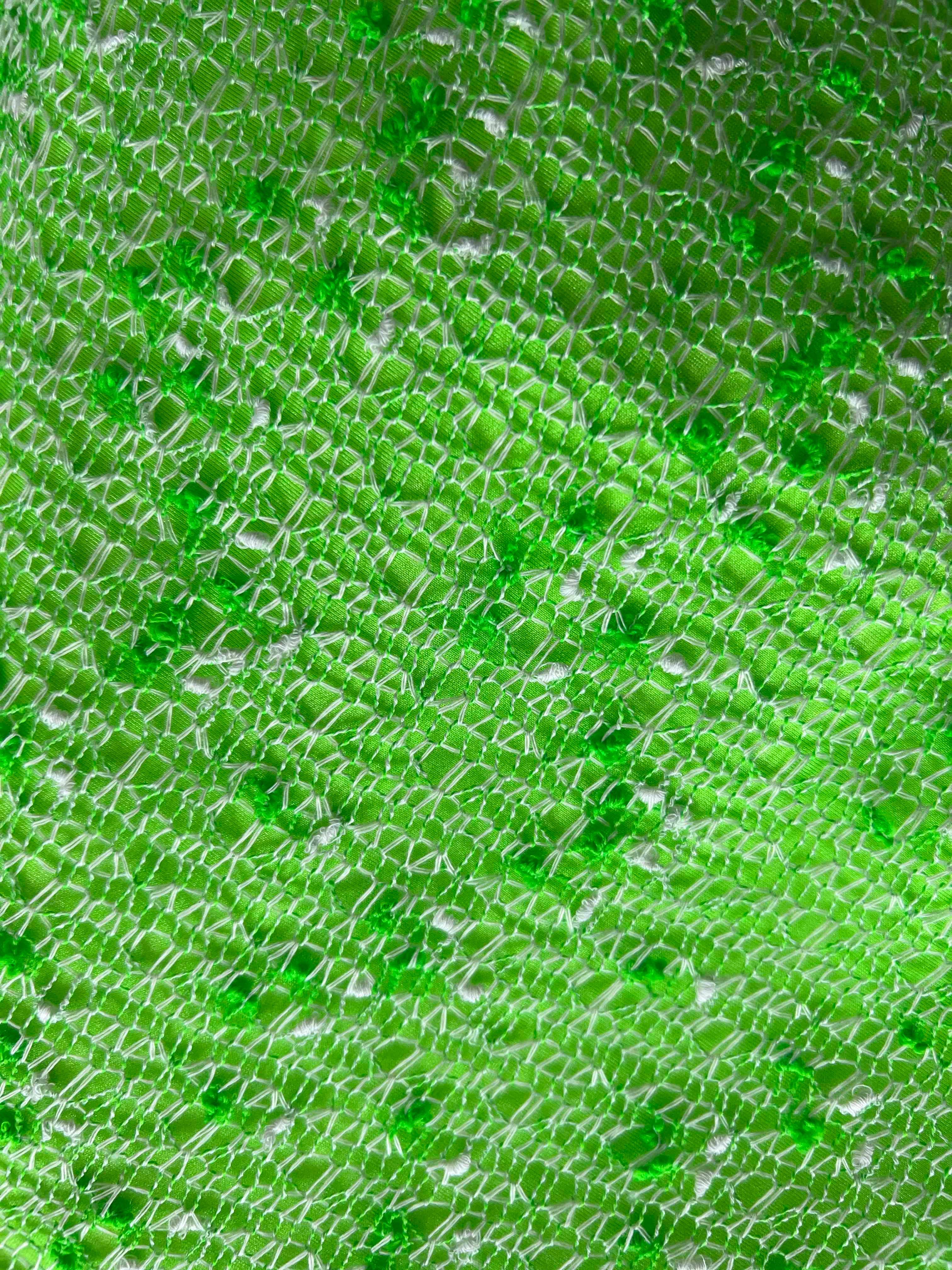 vestido verde lima Claw The Label — foto 6 de 6