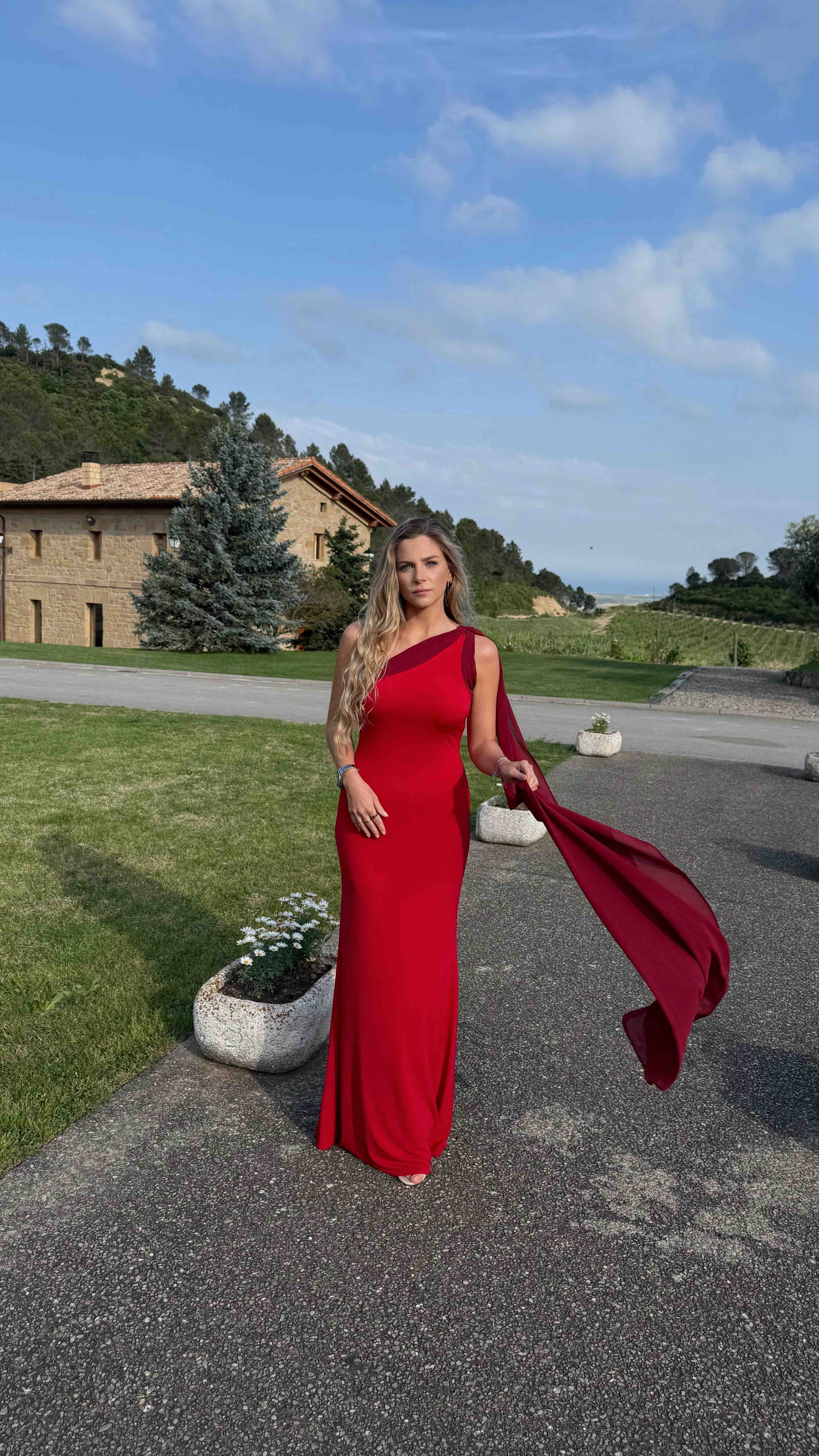Vestido de evento largo miphai — foto 1 de 3