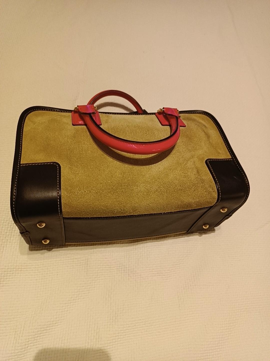 bolso amazona 28. asas e interior rosa flúor. loewe — foto 2 de 6