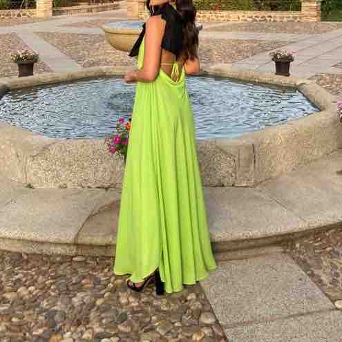Vestido gasa largo Matilde Cano — foto 1 de 5