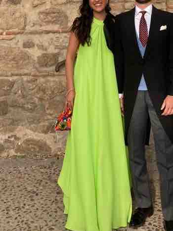 Vestido gasa largo Matilde Cano — foto 5 de 5
