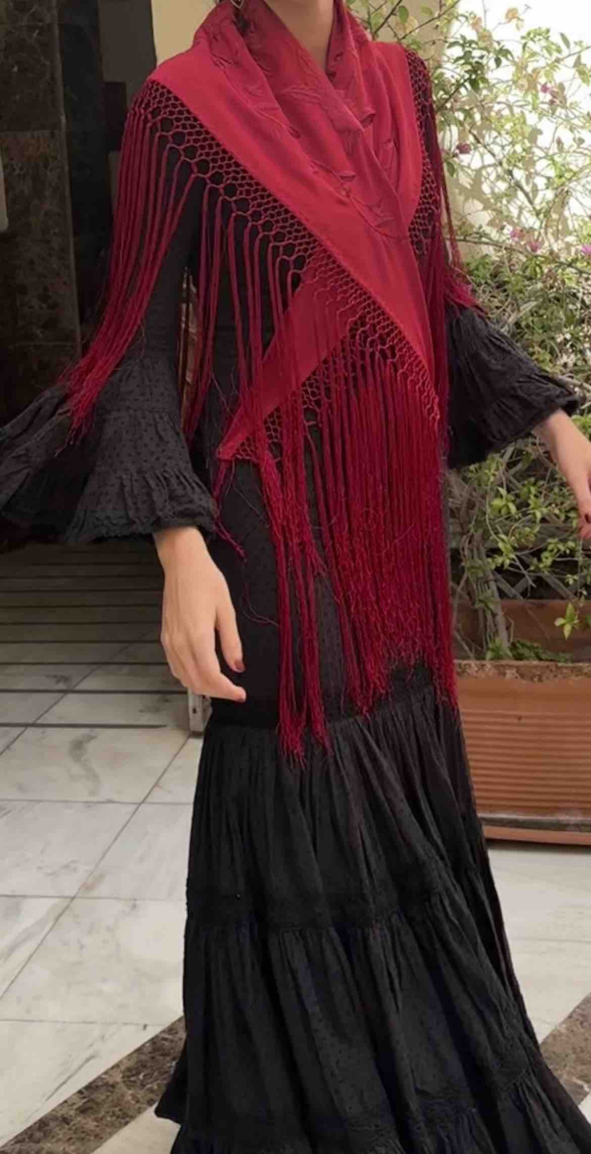 Traje flamenca negro Micaela Villa — foto 1 de 2
