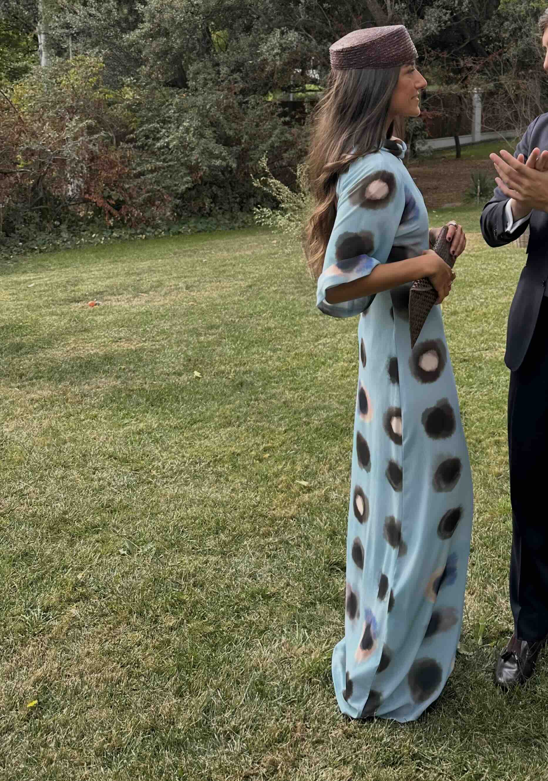 Vestido Nutka Studios azul, talla S, en alquiler — foto 1 de 2