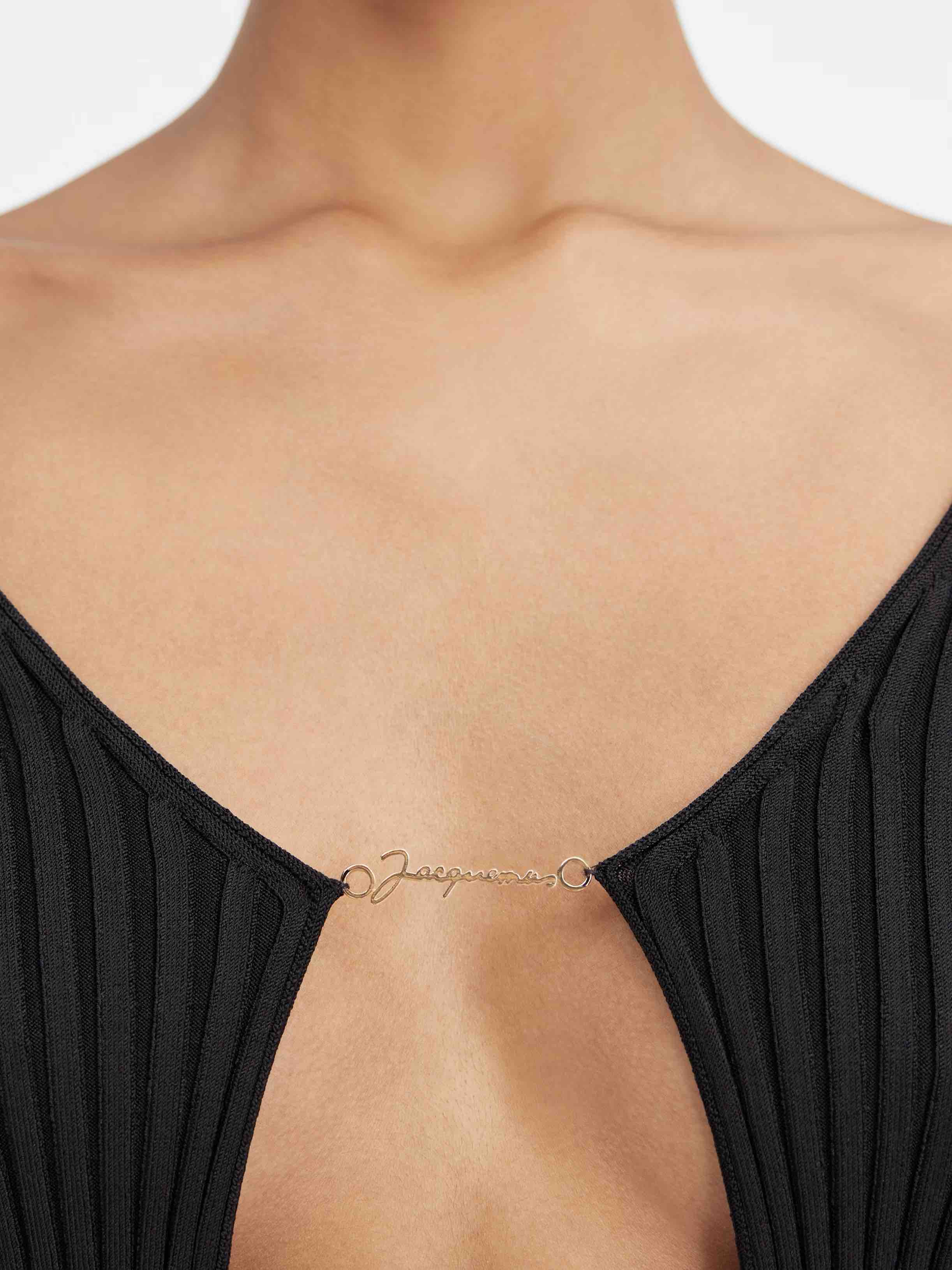 Top jacquemus negro — foto 4 de 5
