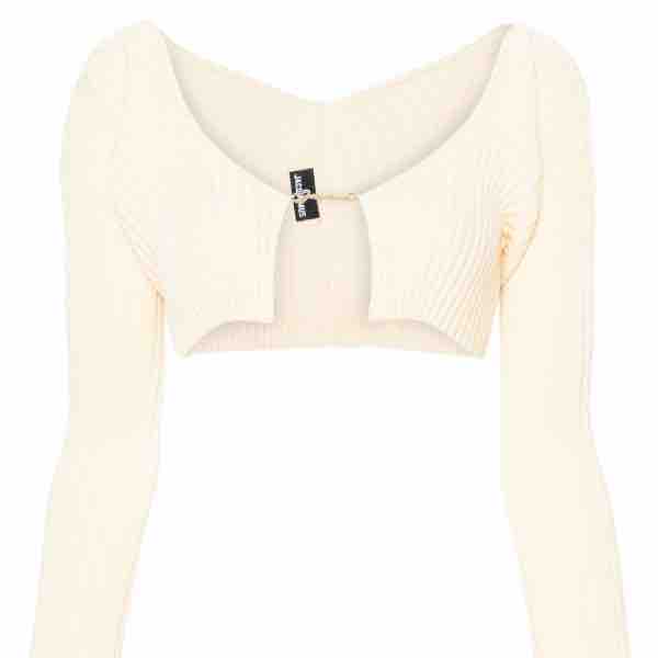 Top jacquemus corto crudo — foto 1 de 3