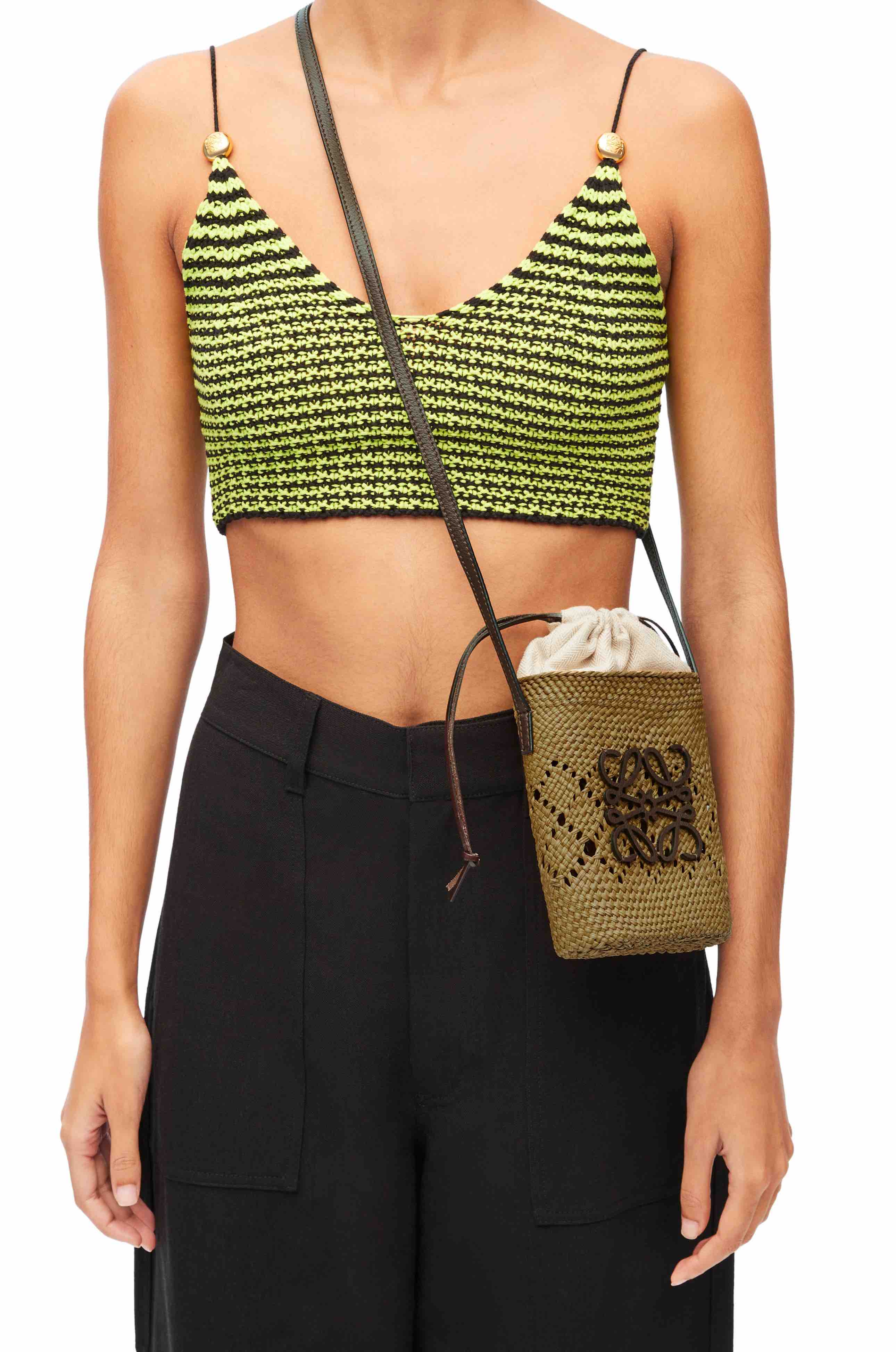 Bolso loewe rafia verde — foto 2 de 5