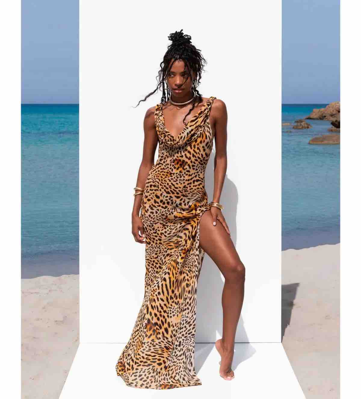 Vestido rat and boa animal print Rat & Boa — foto 1 de 4