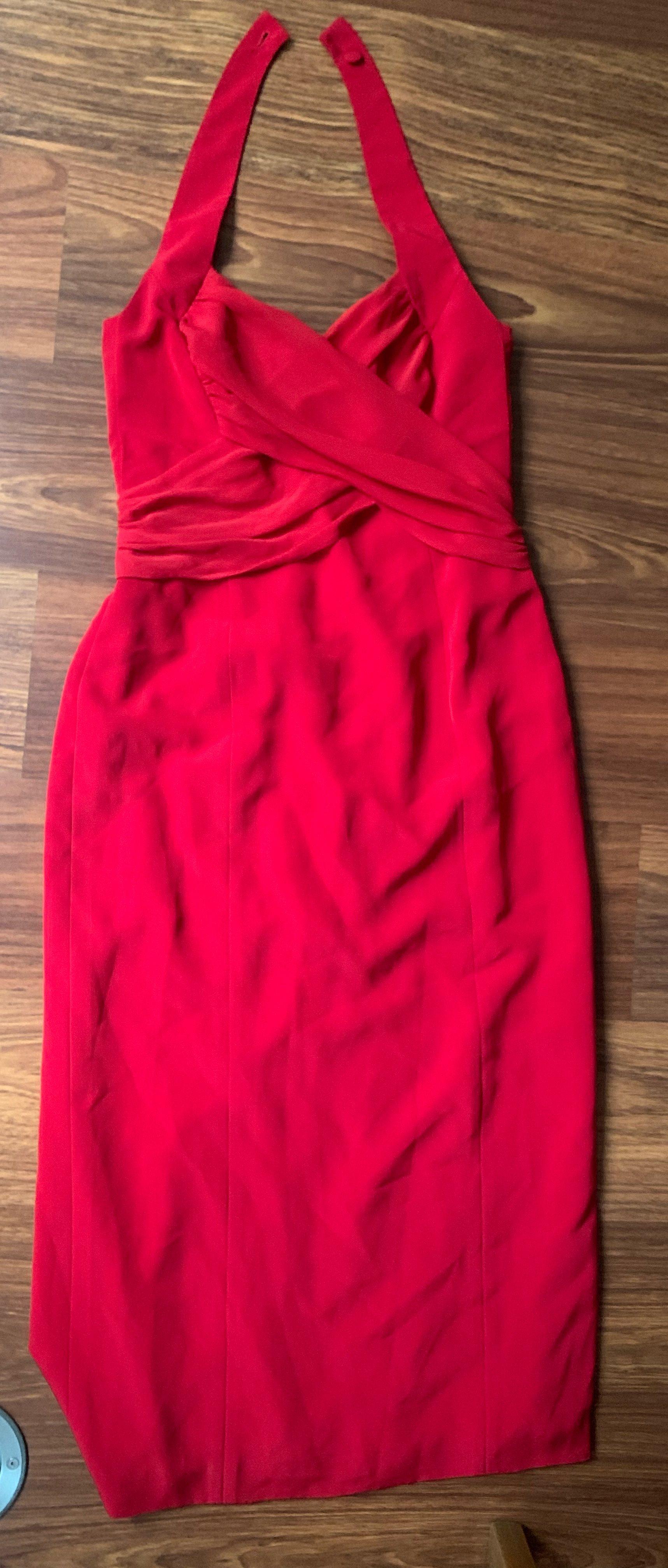 Vestido rojo de fiesta Isabel Melendres Isabel Meléndez — foto 5 de 5