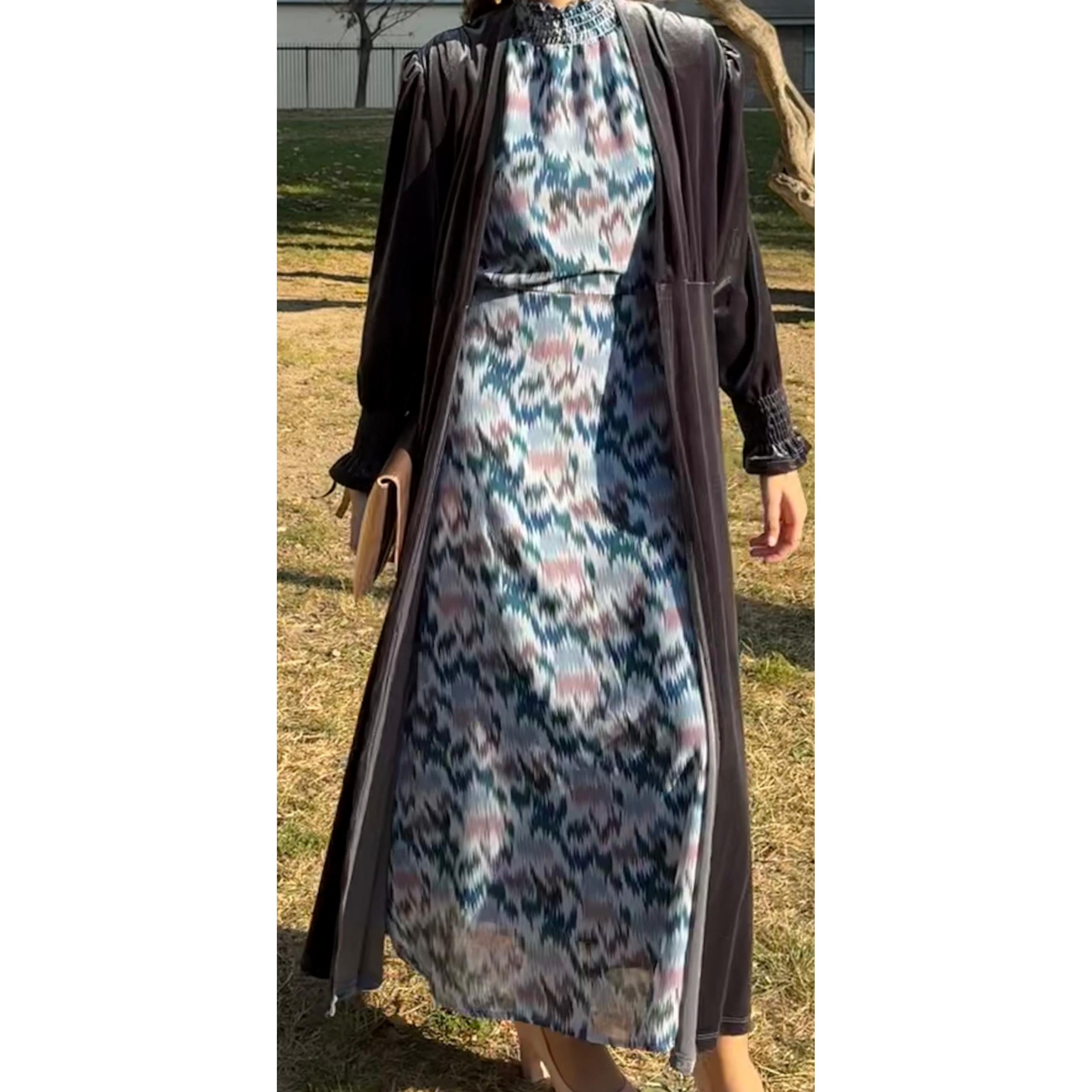 Vestido y caftán Muscari