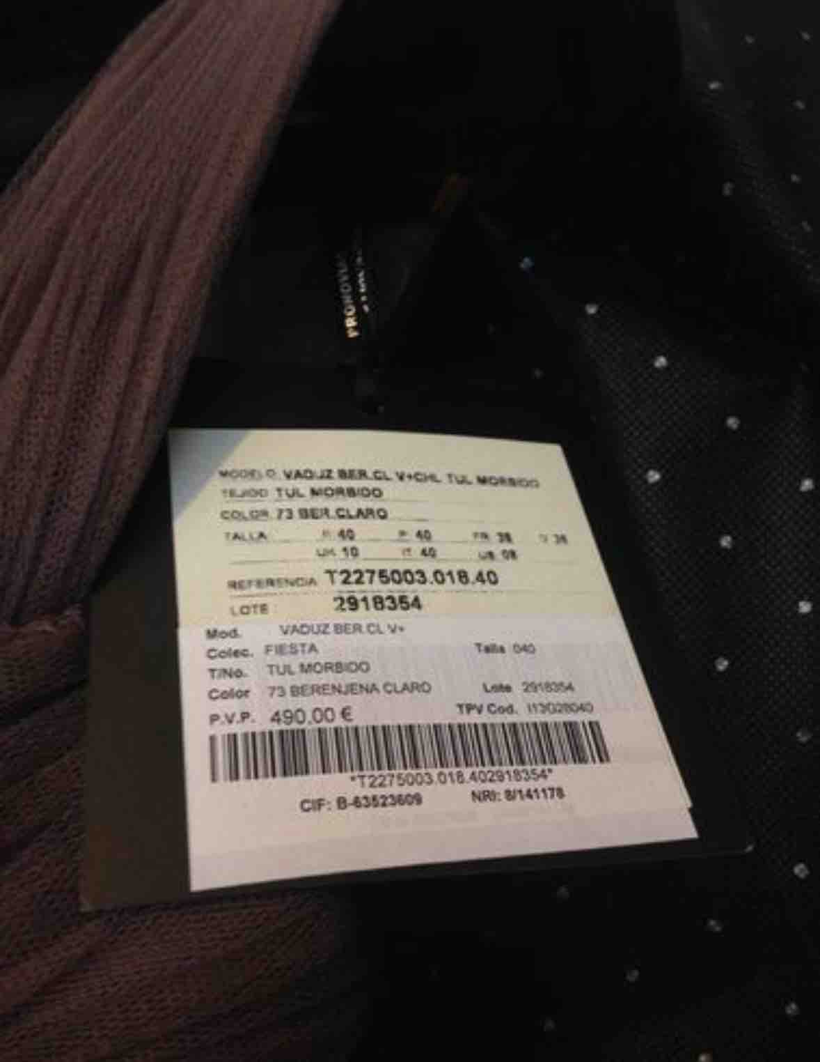 Vestido invitada de tul de pronovias — foto 4 de 4