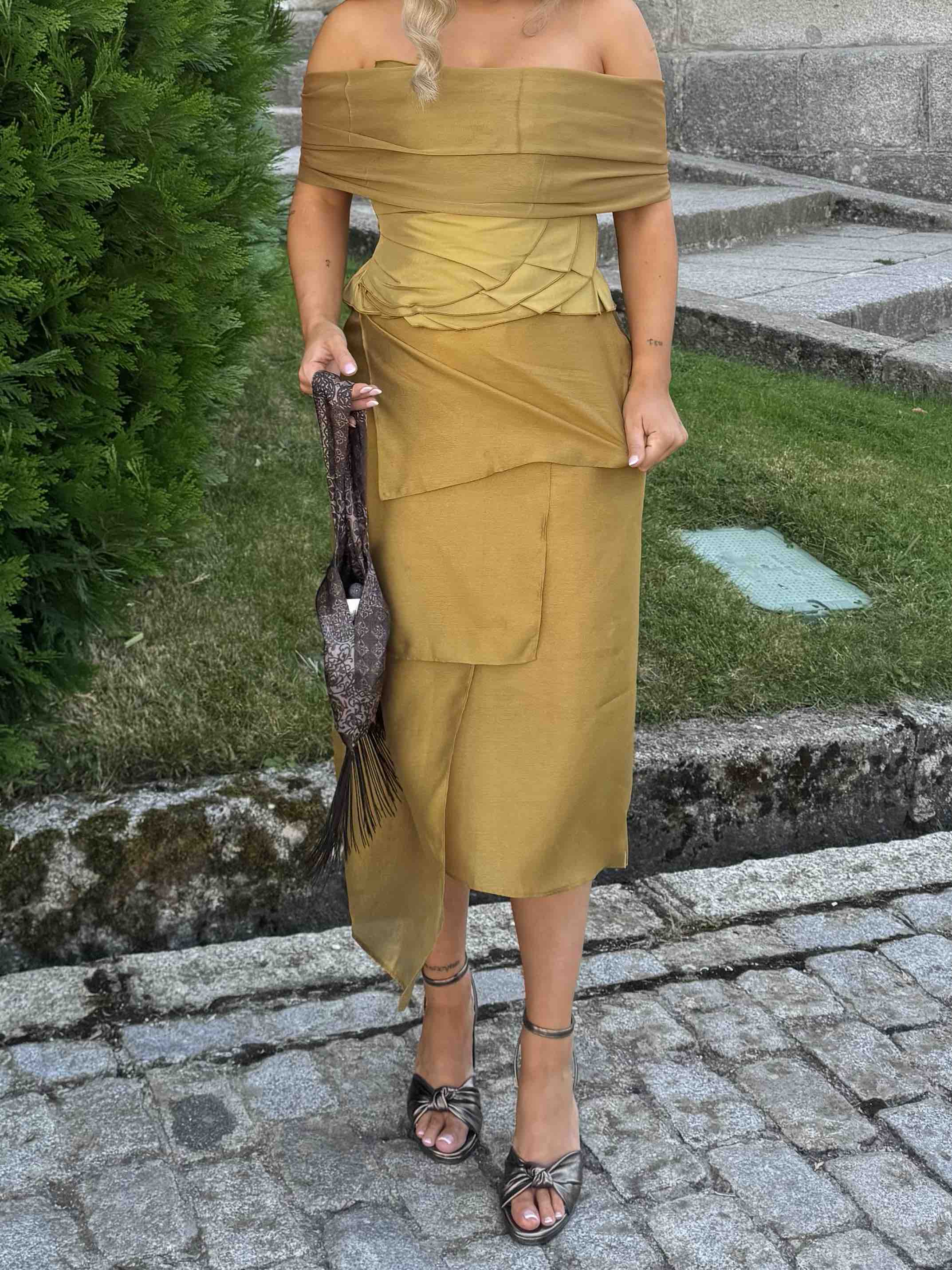Conjunto Bimani Oliva Peridoto — foto 1 de 2