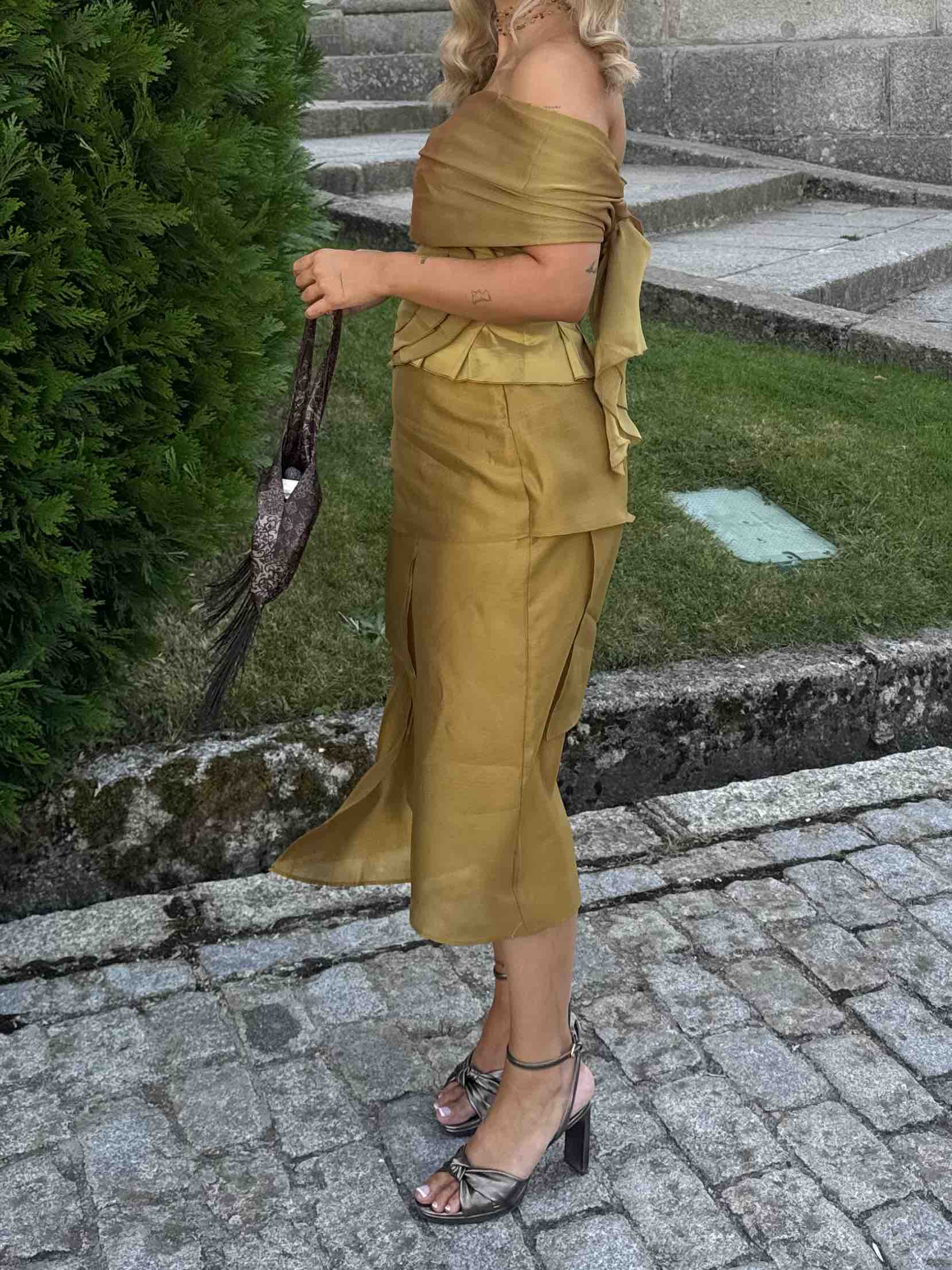 Conjunto Bimani Oliva Peridoto — foto 2 de 2