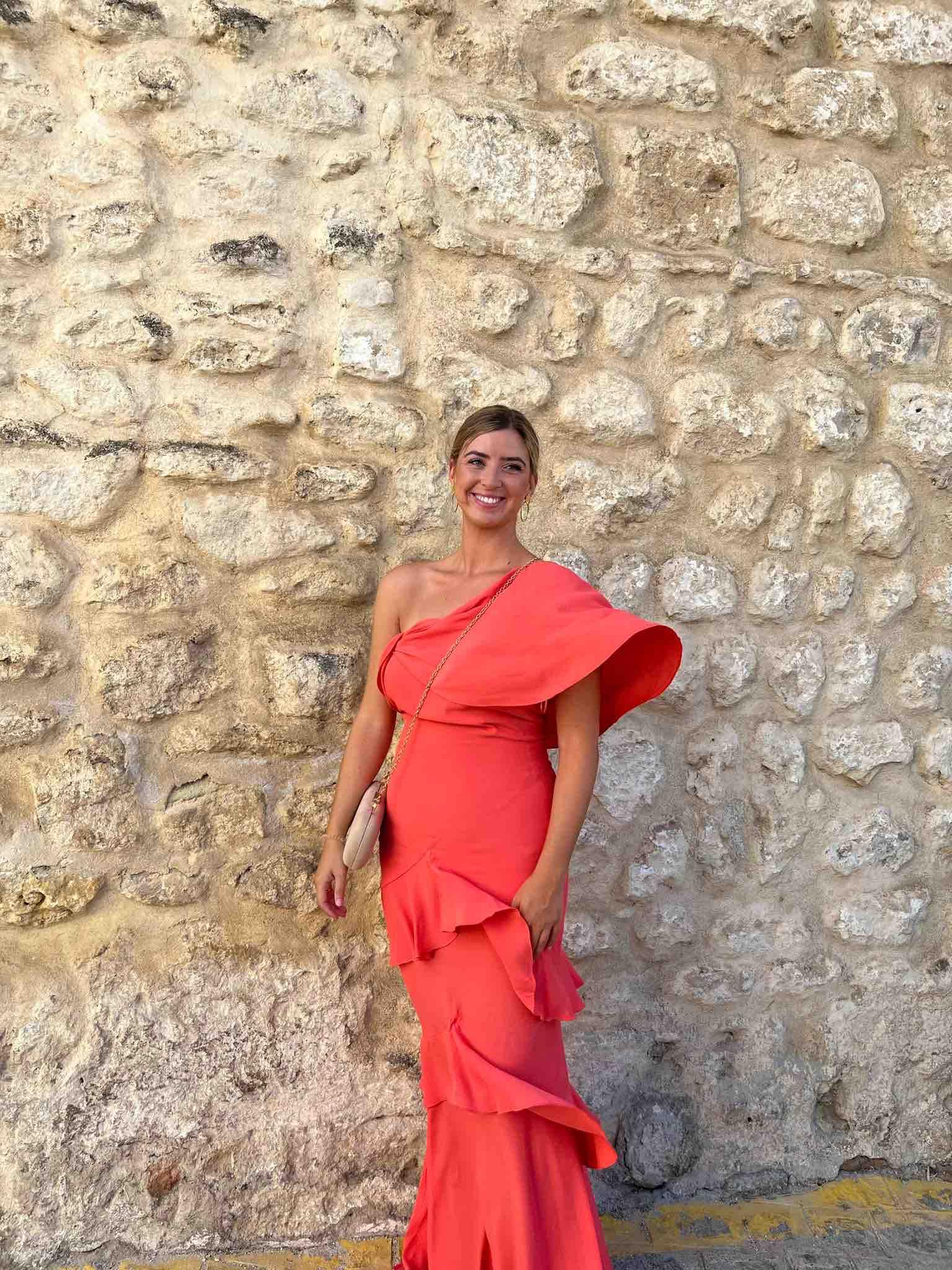 Vestido de invitada Dew & Corch