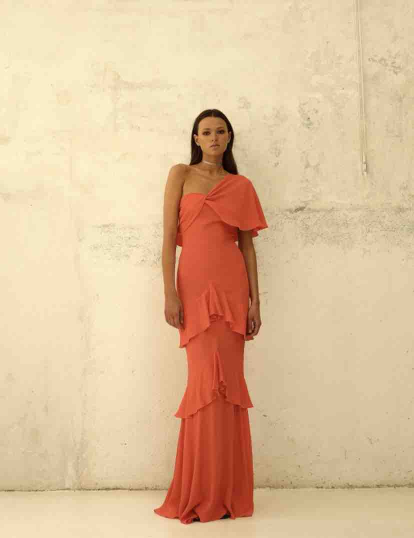 vestido dew and corch coral Dew & Corch — foto 1 de 5