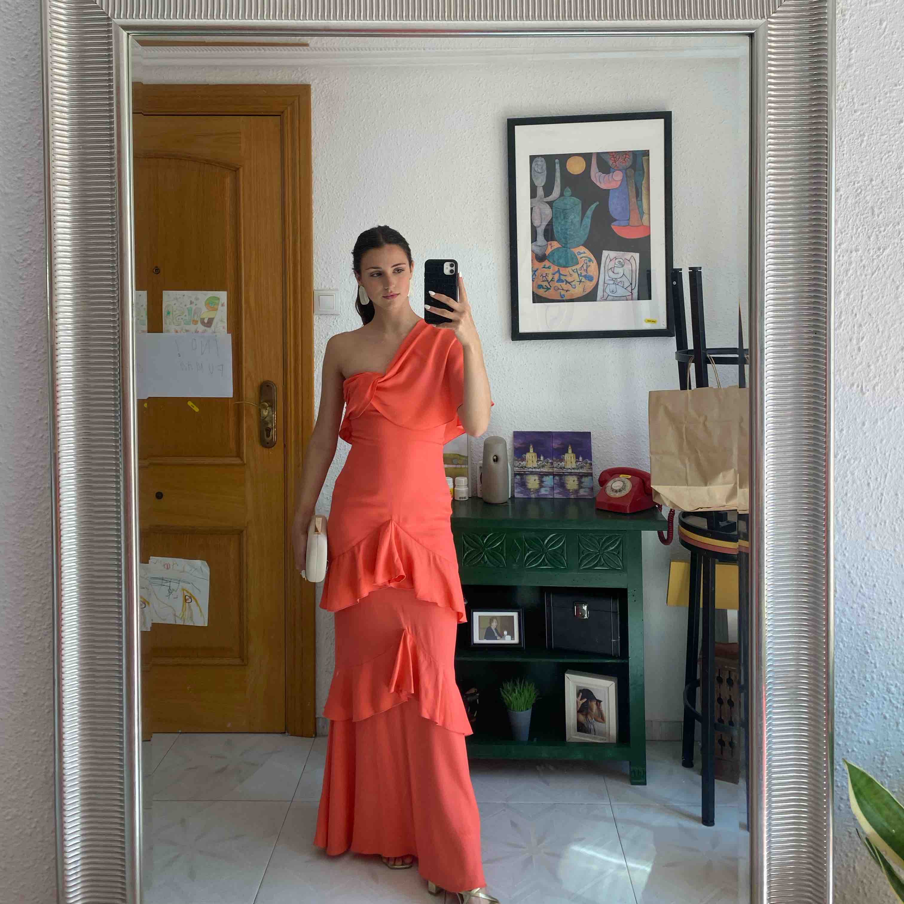 vestido dew and corch coral Dew & Corch — foto 5 de 5