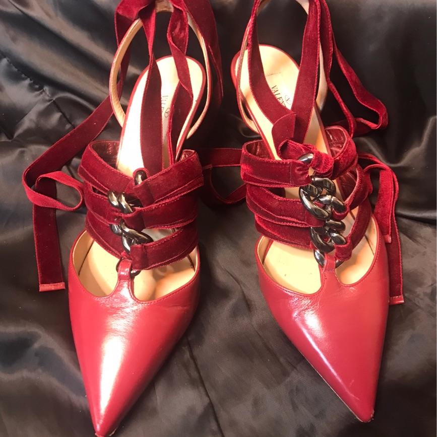 Zapatos burdeos Valentino — foto 4 de 4