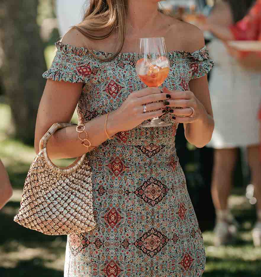 Vestido hecho a medida (equivale a talla M) Non Signé / Unsigned — foto 3 de 3