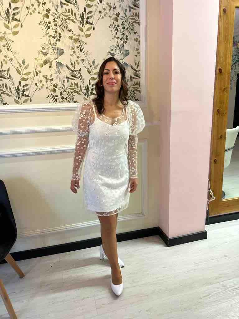 Vestido de novia corto — foto 4 de 4