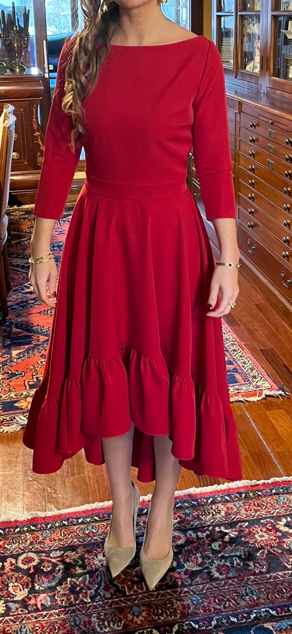 Vestido rojo Miphai talla S — foto 1 de 3