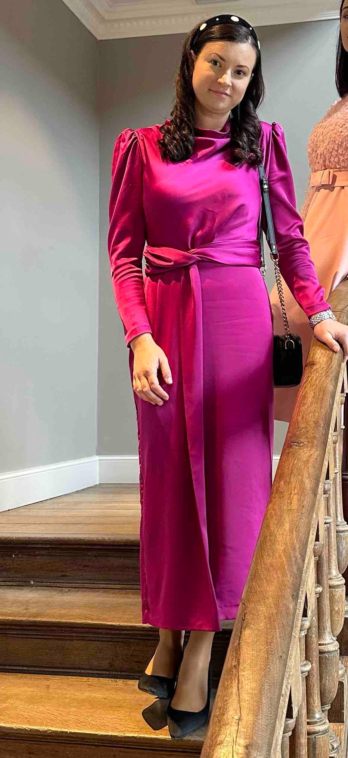 Vestido Fuchsia farah Cho Atelier — foto 1 de 3