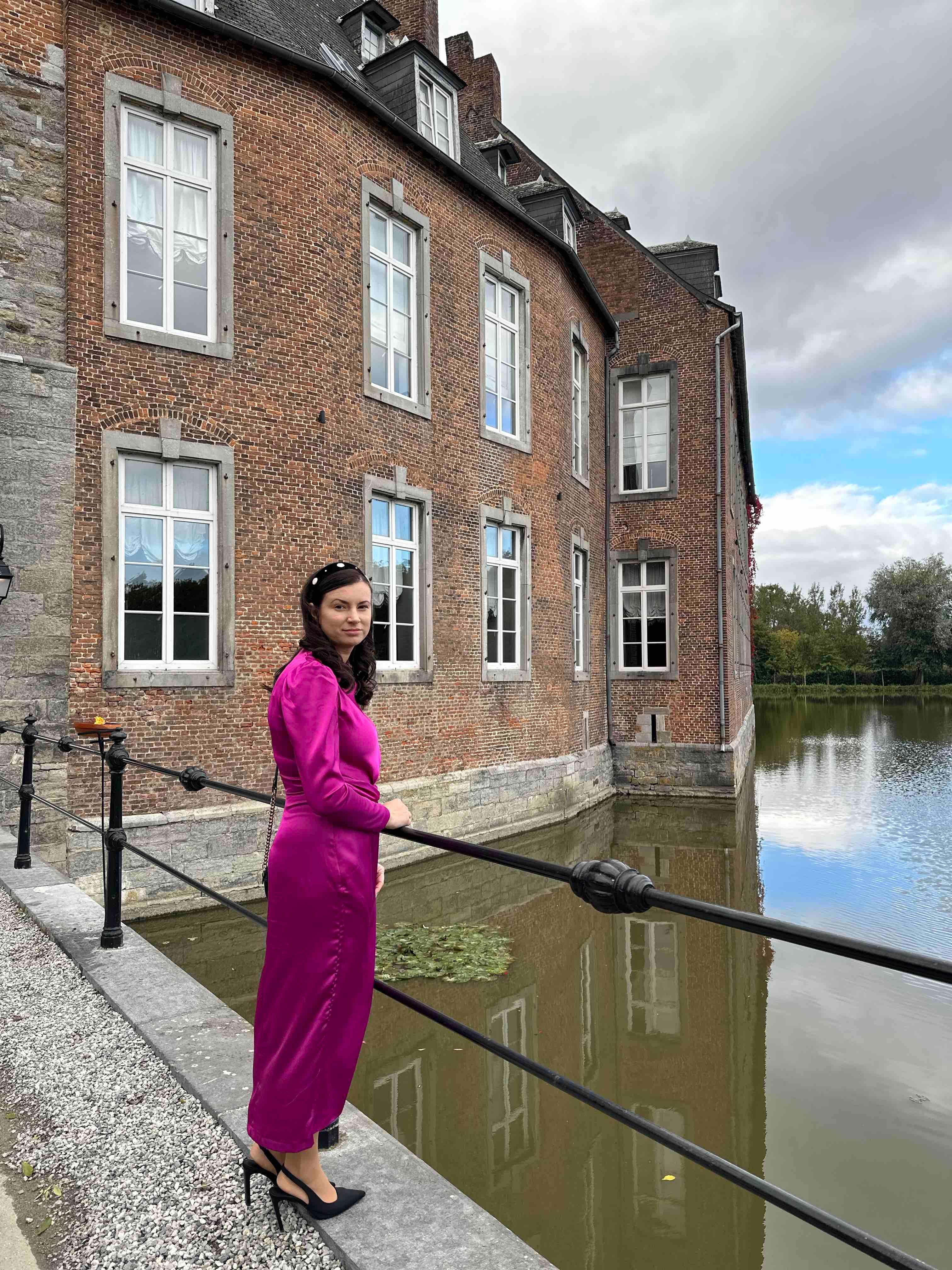 Vestido Fuchsia farah Cho Atelier — foto 2 de 3