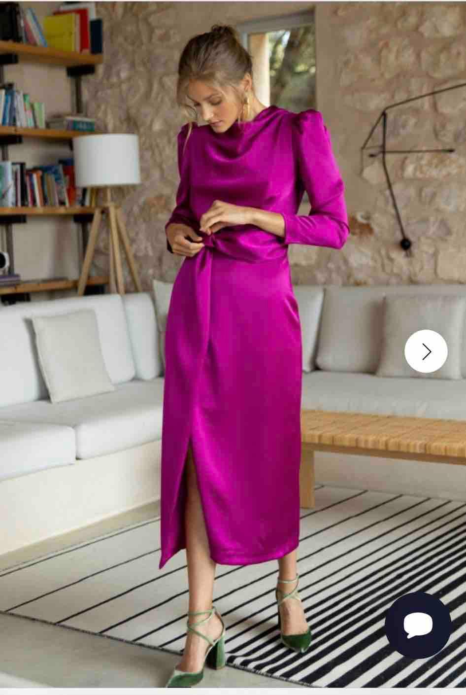 Vestido Fuchsia farah Cho Atelier — foto 3 de 3