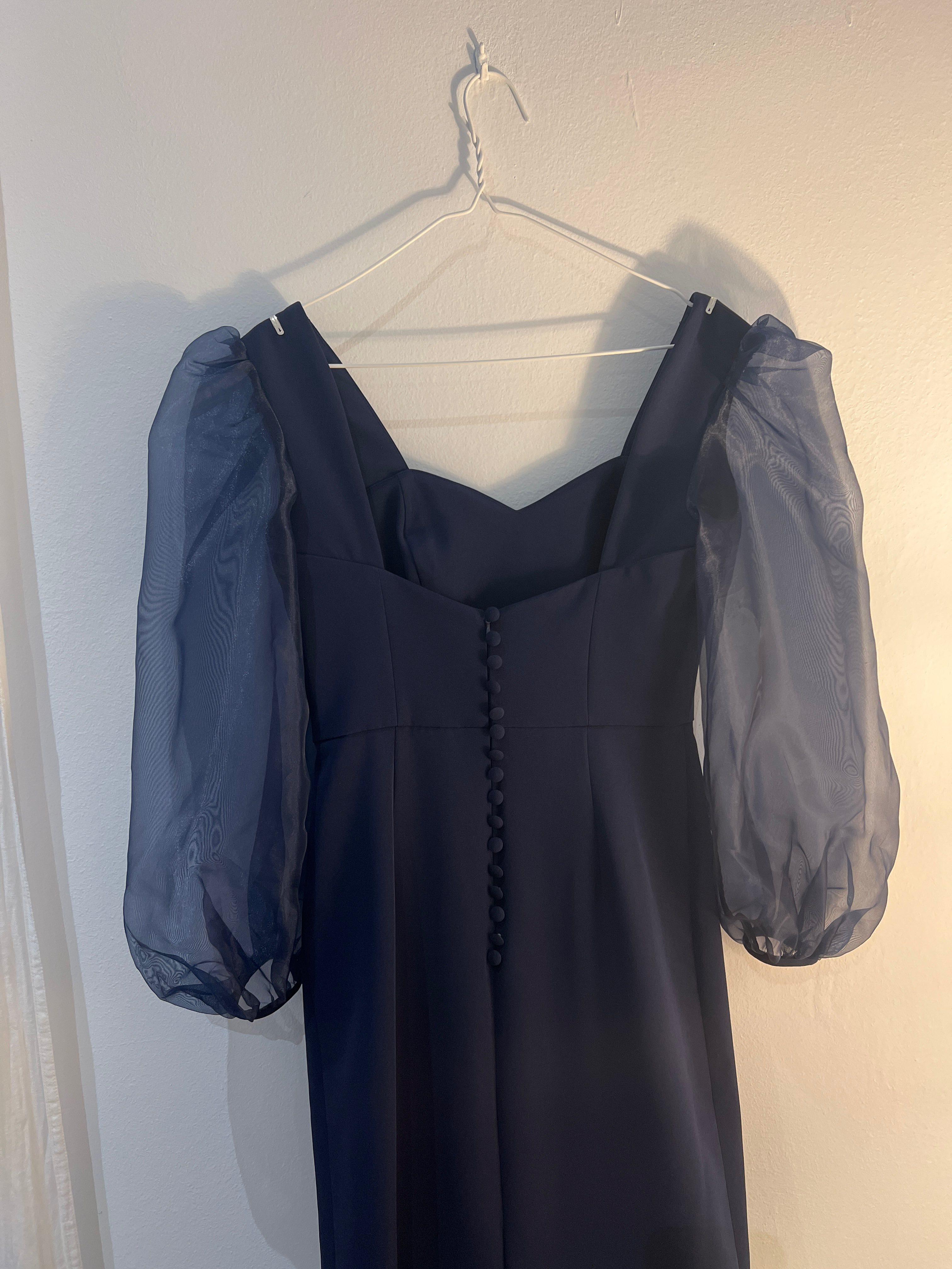 Vestido MIPHAI mangas de cristal — foto 2 de 4