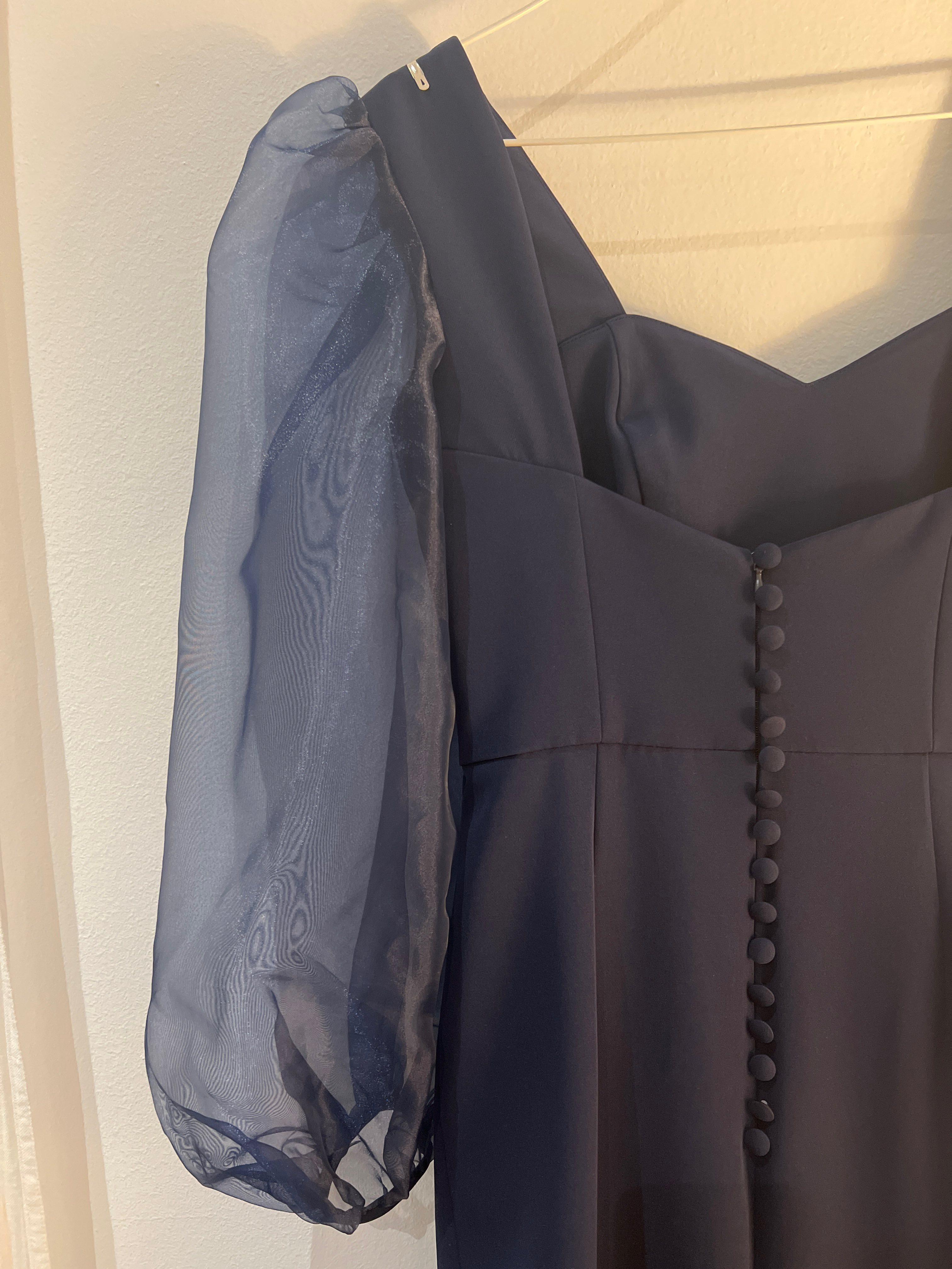 Vestido MIPHAI mangas de cristal — foto 3 de 4
