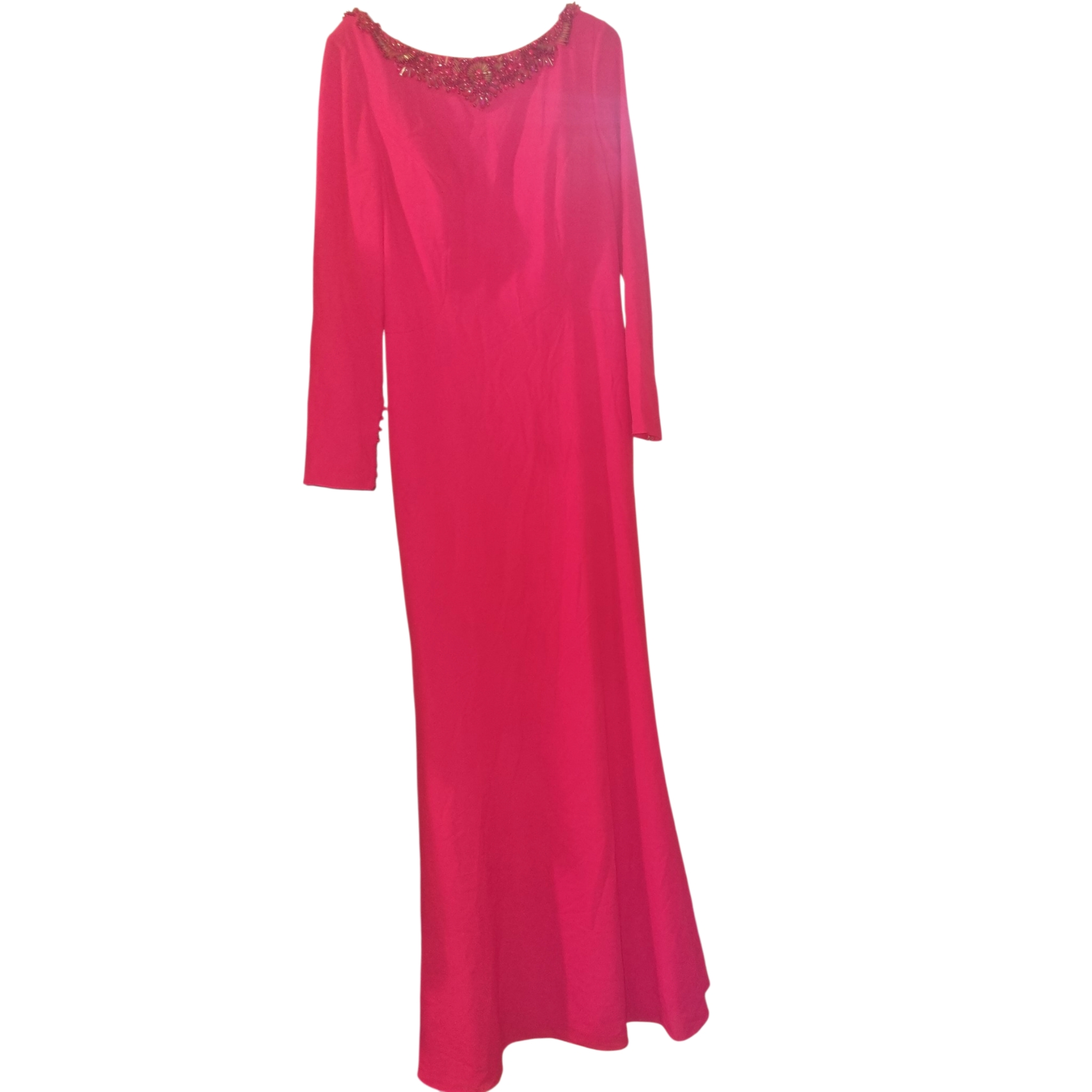 Vestido Rosa Clará rojo, talla XL, en alquiler — foto 1 de 4