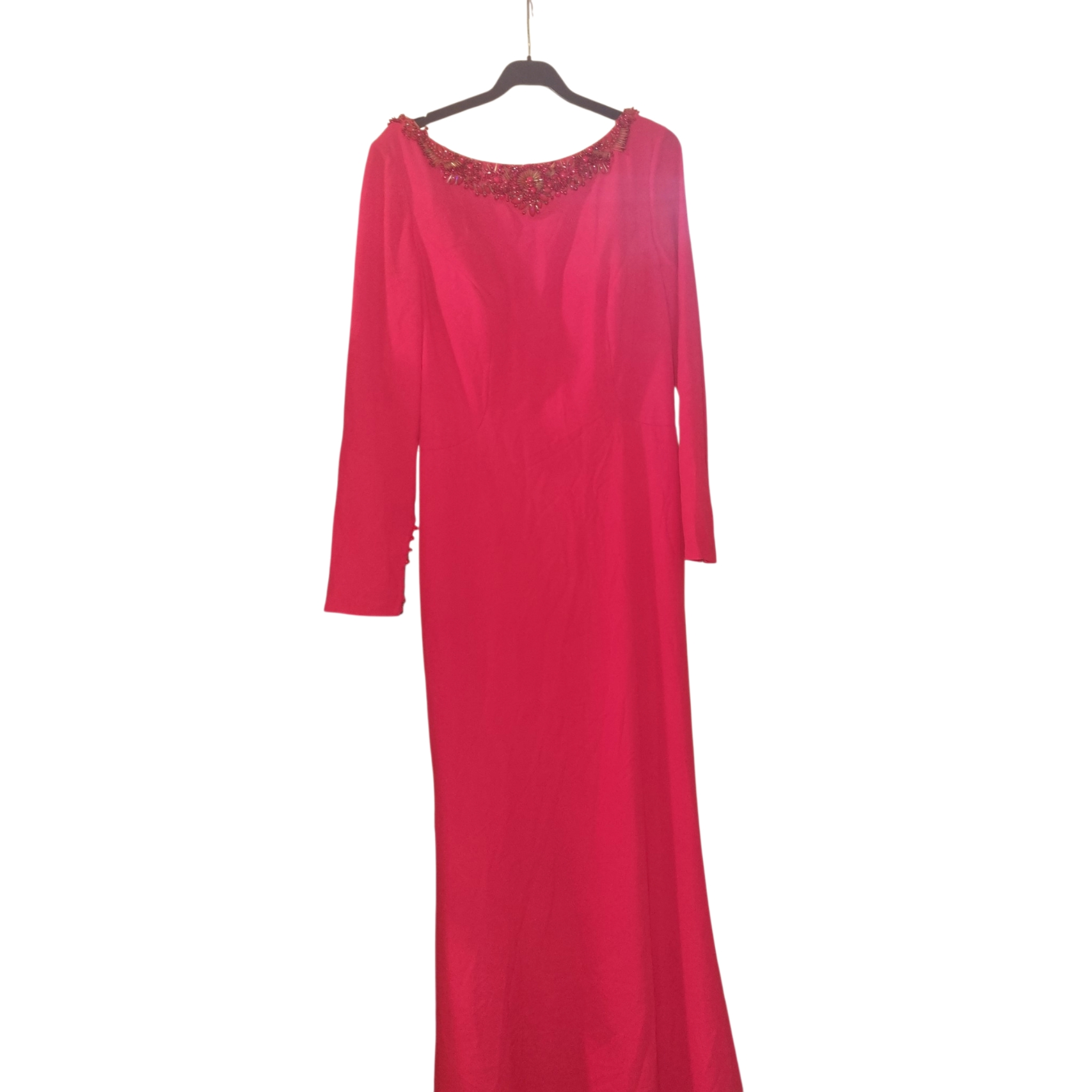 Vestido Rosa Clará rojo, talla XL, en alquiler — foto 4 de 4