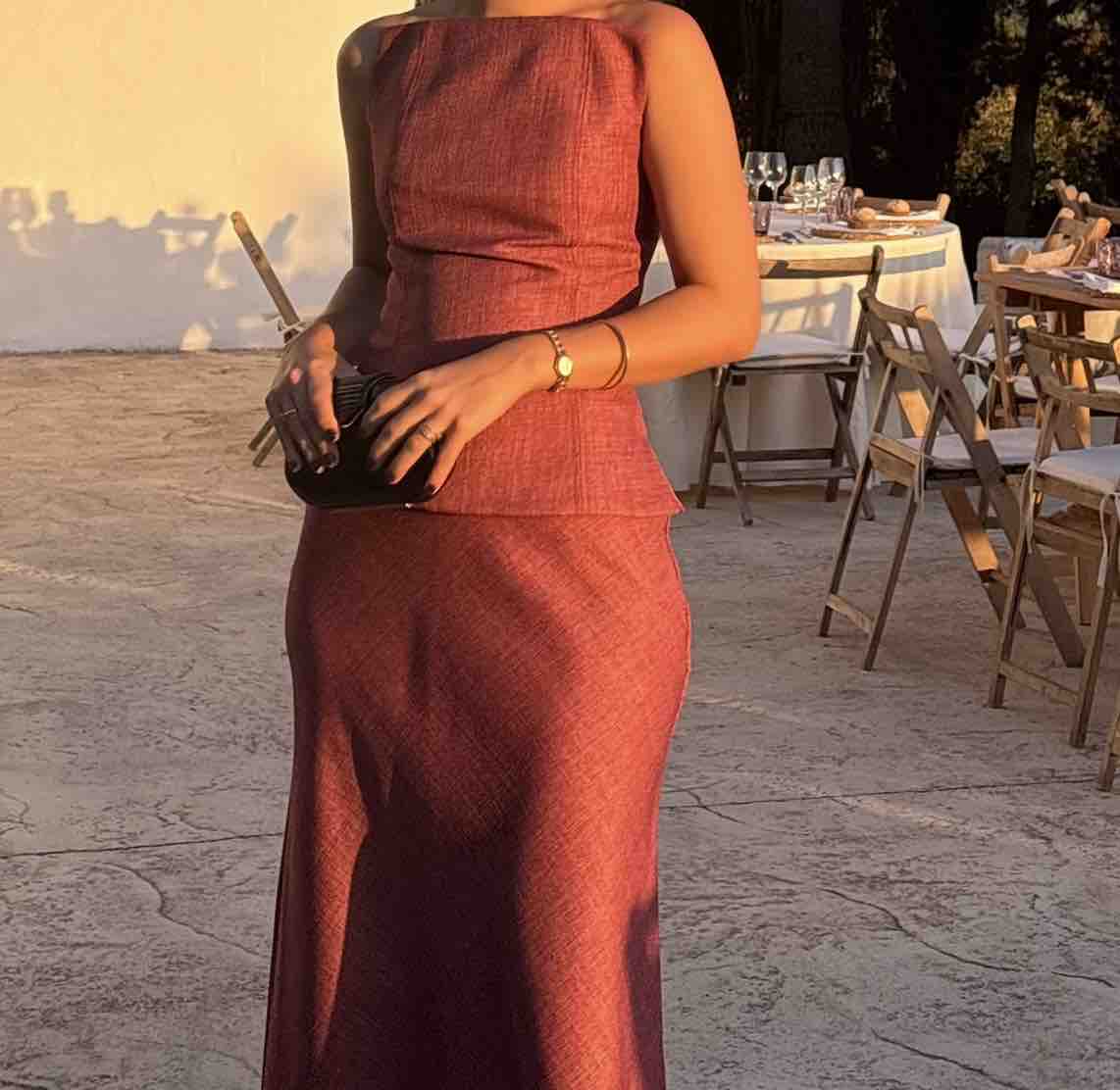 Conjunto de invitada - falda S y top XS Coosy — foto 3 de 3