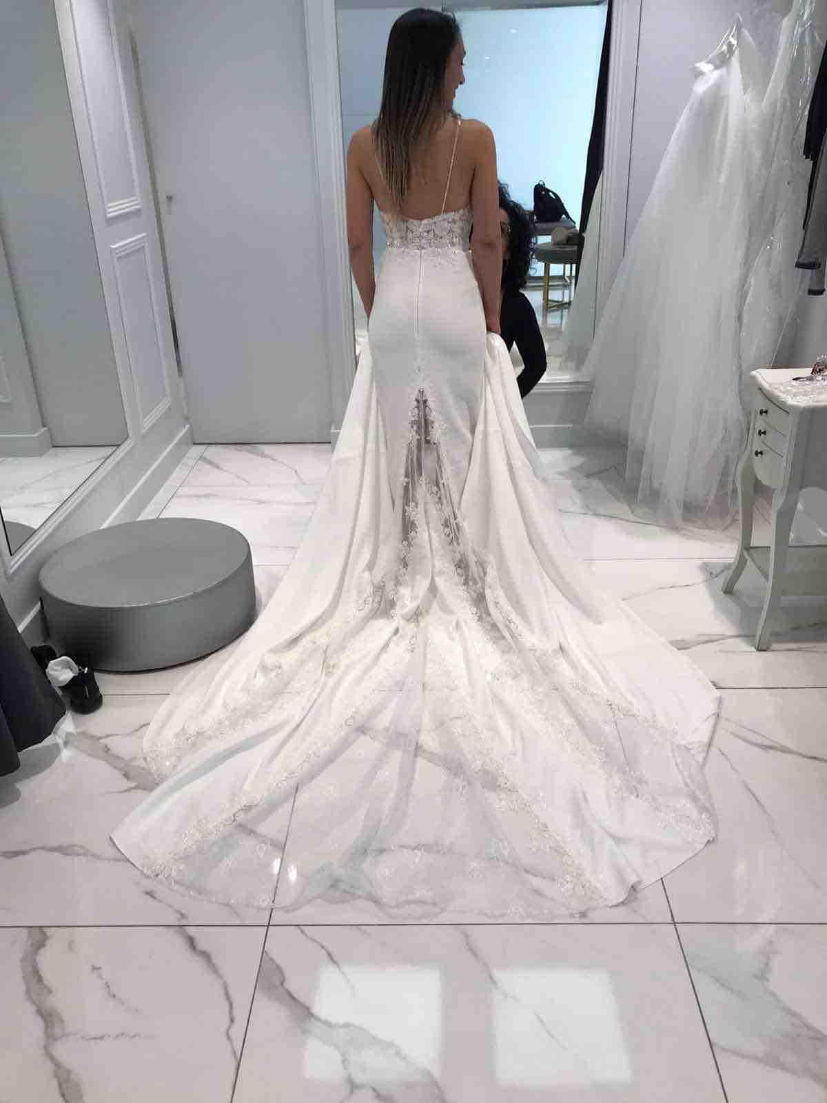 Vestido de novia,es un vestido tipo sirena y una falda por encima estilo princesa Atelier de bodas — foto 5 de 6