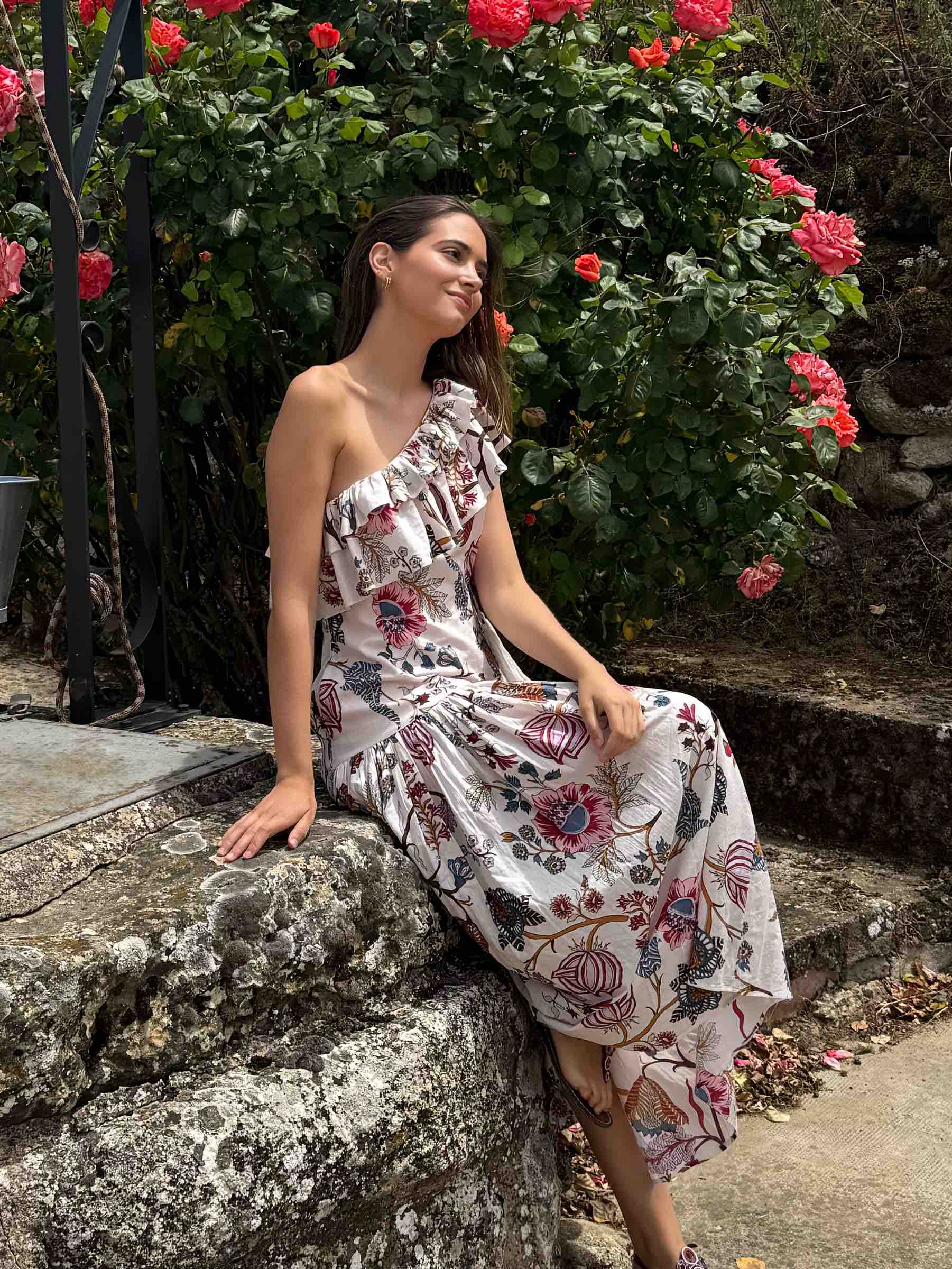 VESTIDO MAYA BLANCO Philippa 1970 — foto 4 de 4