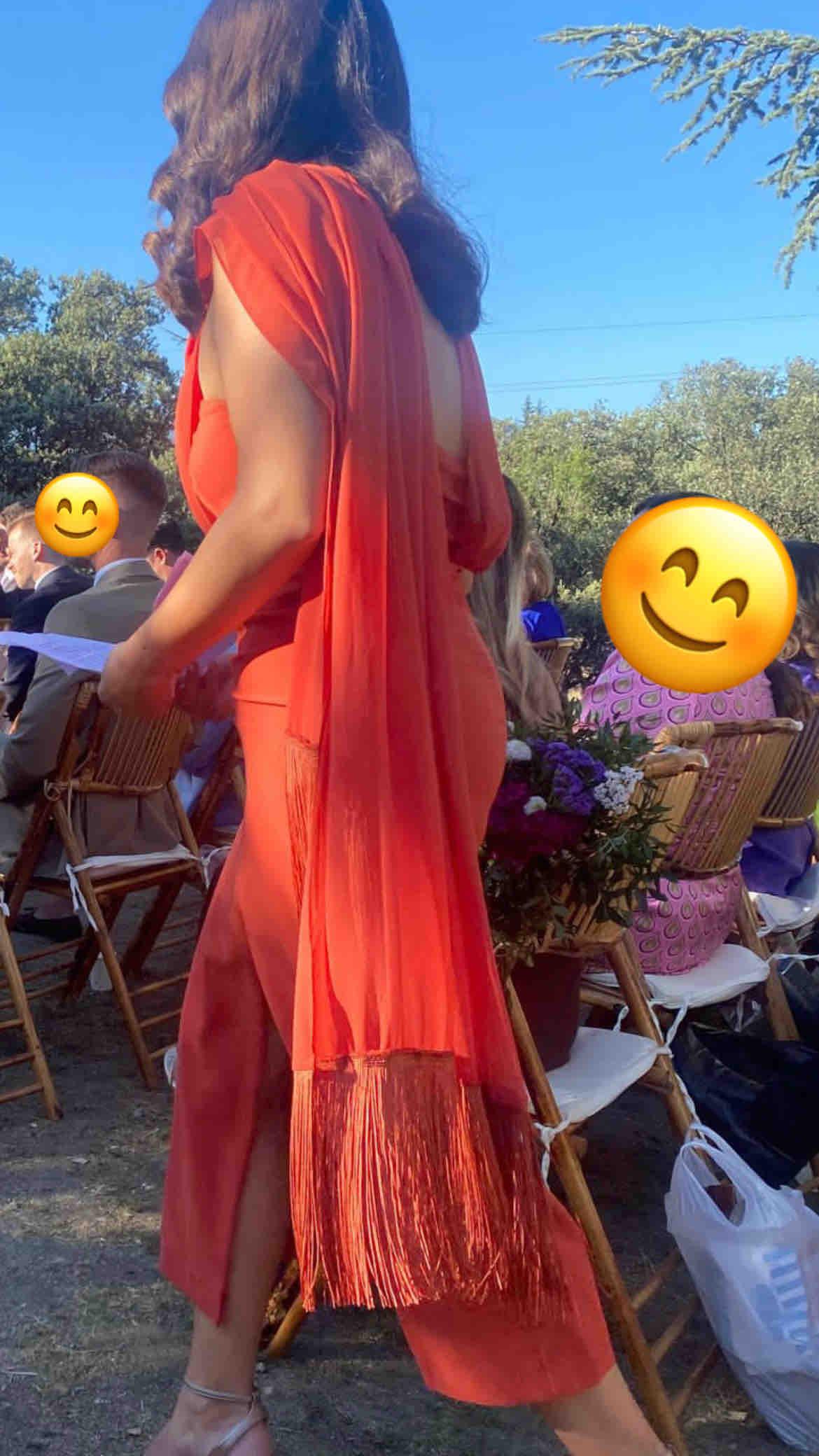 Vestido de invitada color teja. Lady Pipa — foto 3 de 3