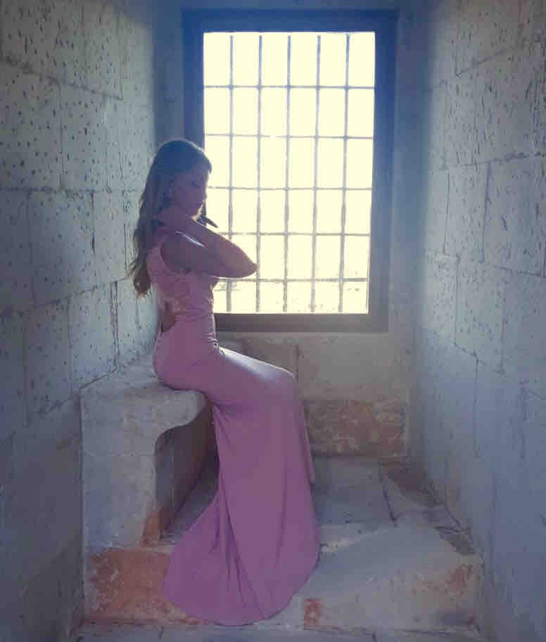 Vestido sirena con cola Asos Design — foto 3 de 5