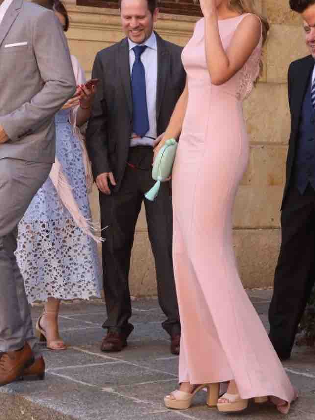 Vestido sirena con cola Asos Design — foto 5 de 5