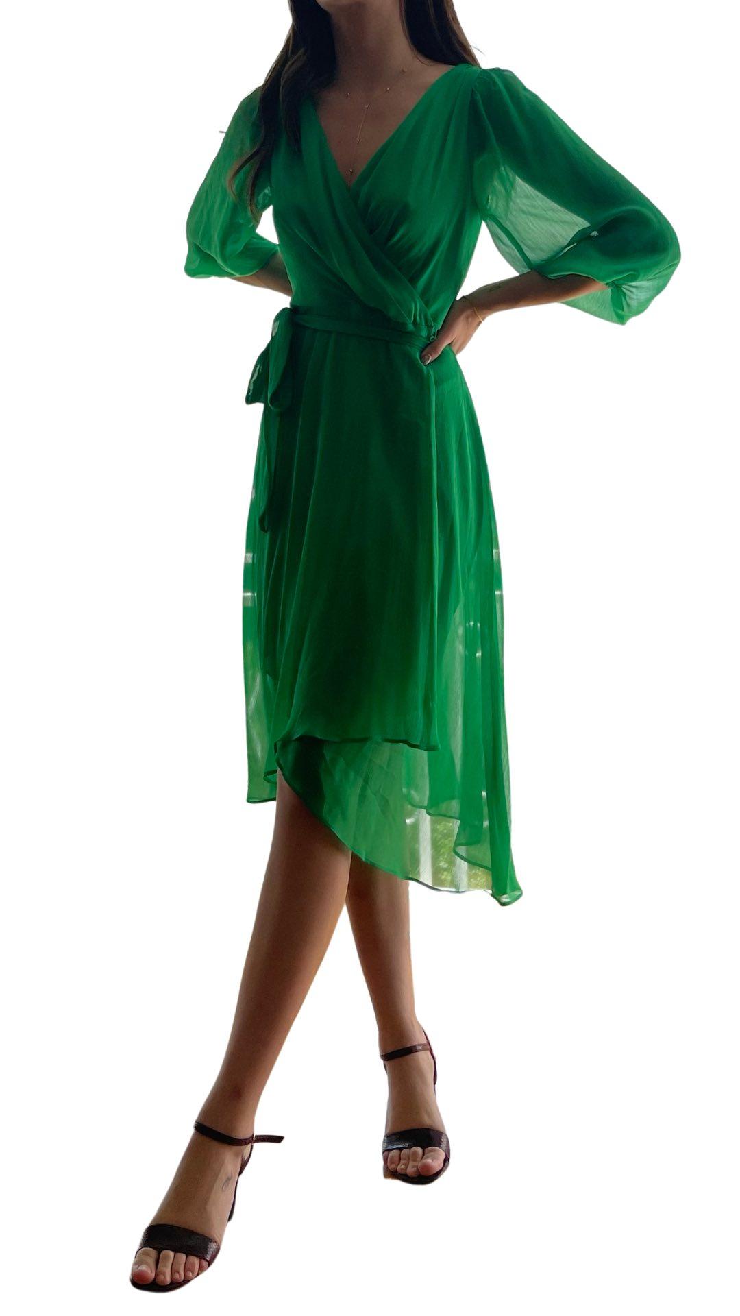 DKNY Vestido Verde — foto 1 de 5