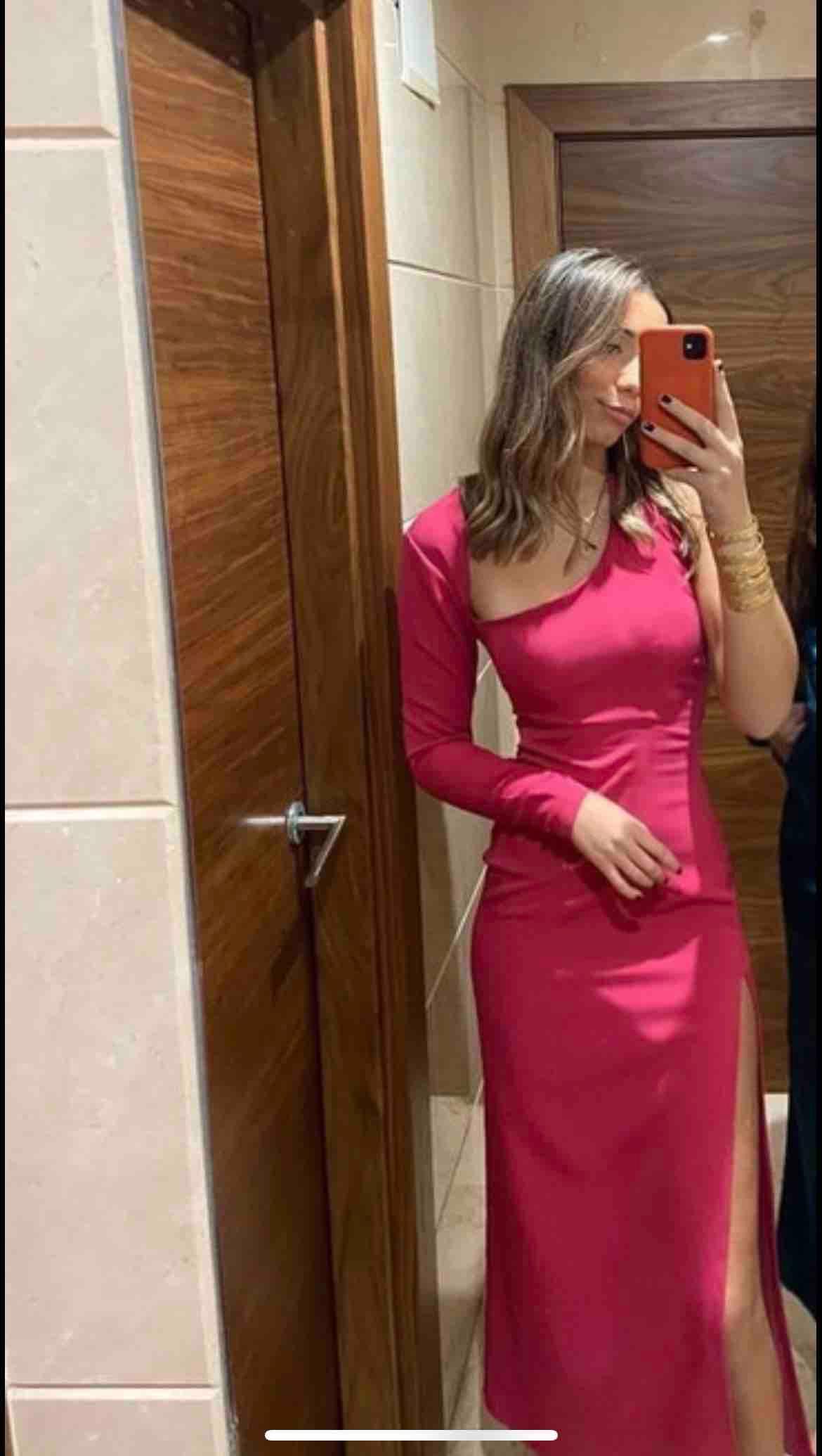 Vestido largo invitada hecho a mano Atelier particular — foto 2 de 3